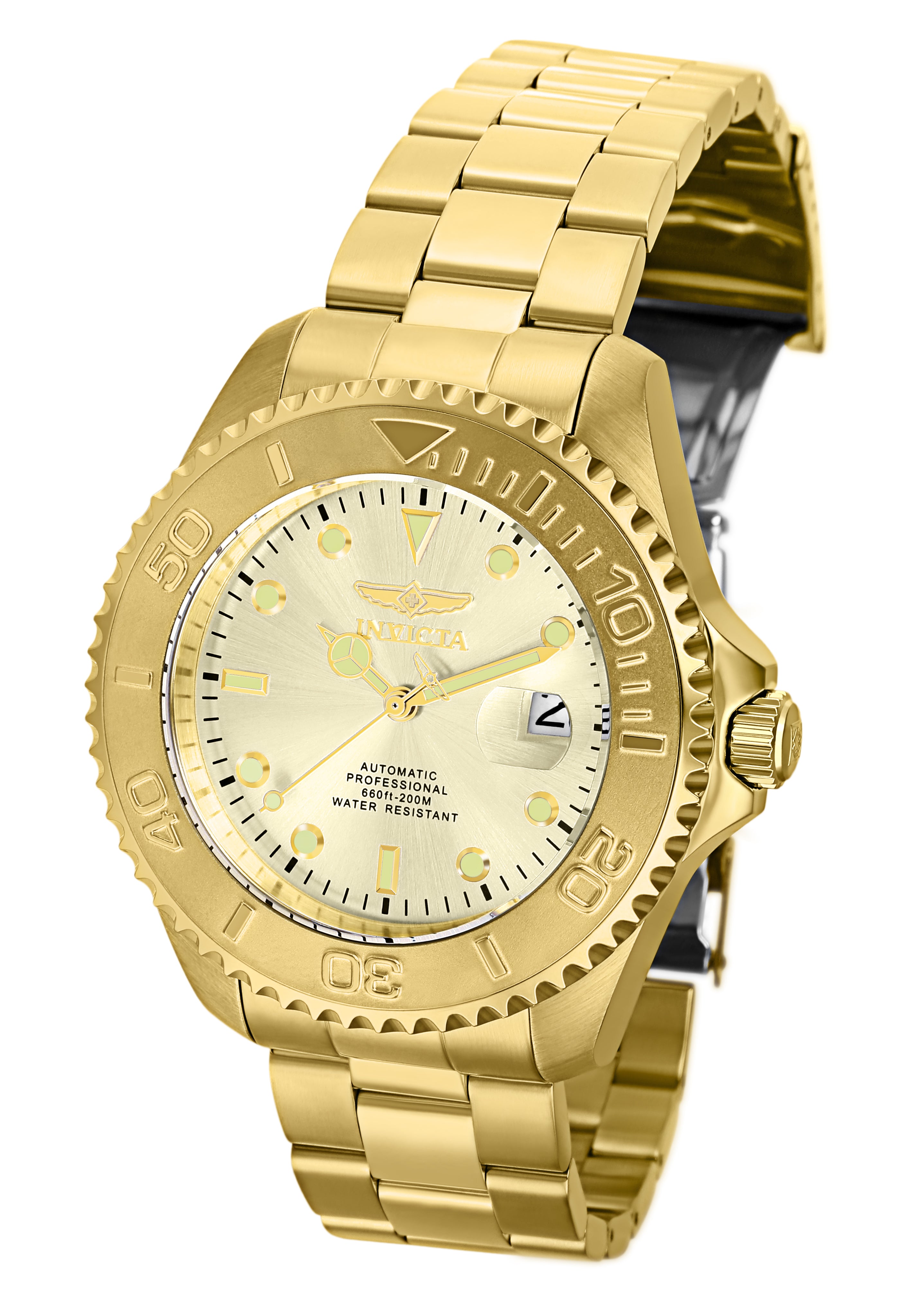 Invicta Grand Diver Raylith Automatic Men's Watch - 47mm. Gold (28950)