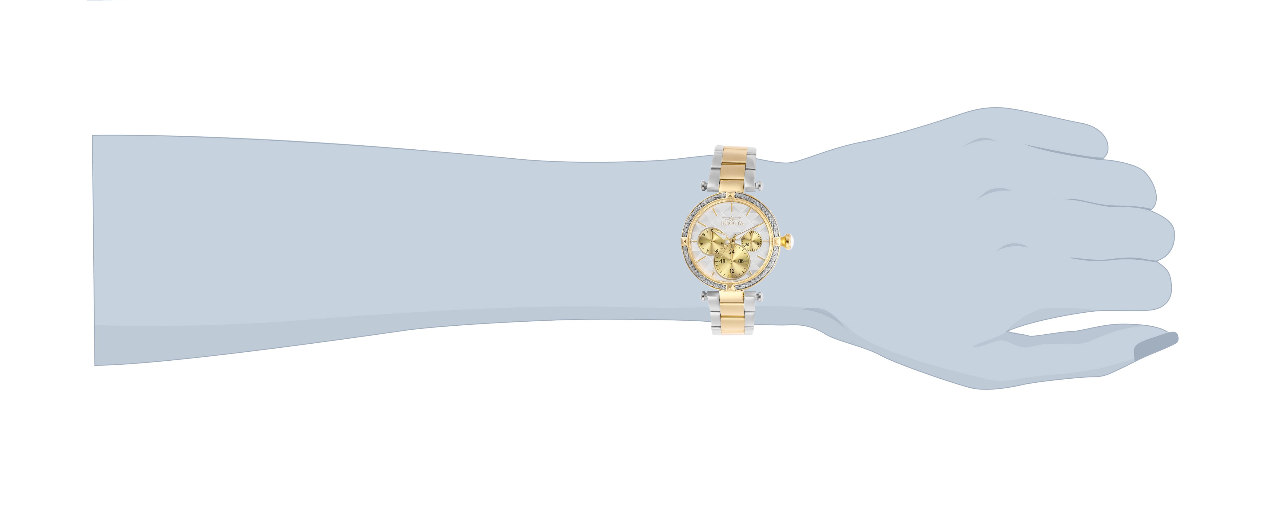 Invicta Bolt Latticia Women's Watch - 36.5mm. Steel. Gold (28960)