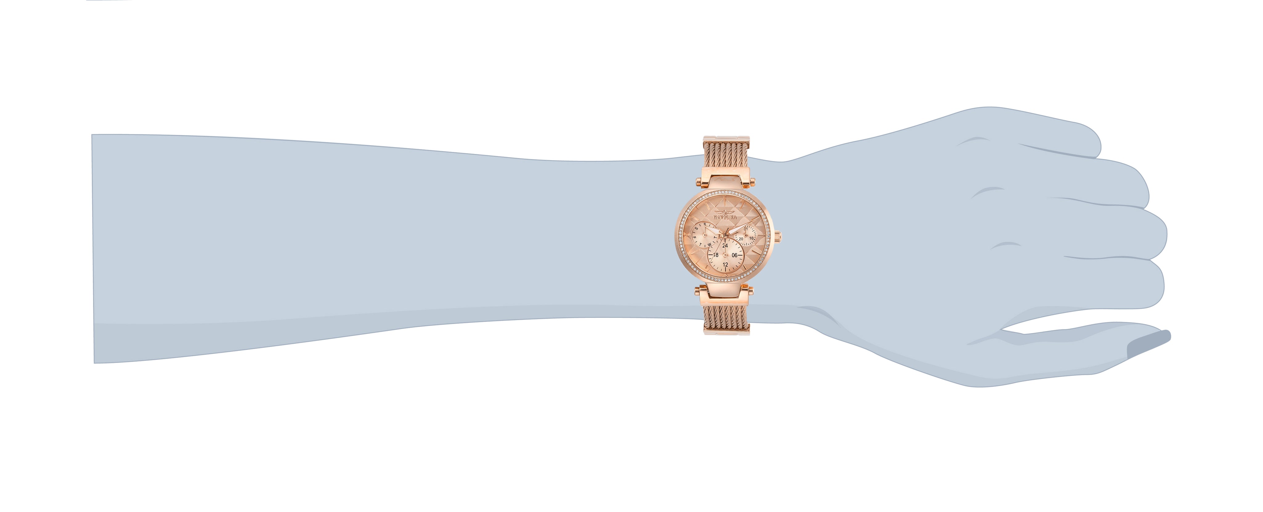 Invicta Angel Eterna Women's Watch - 36mm. Rose Gold (28920)