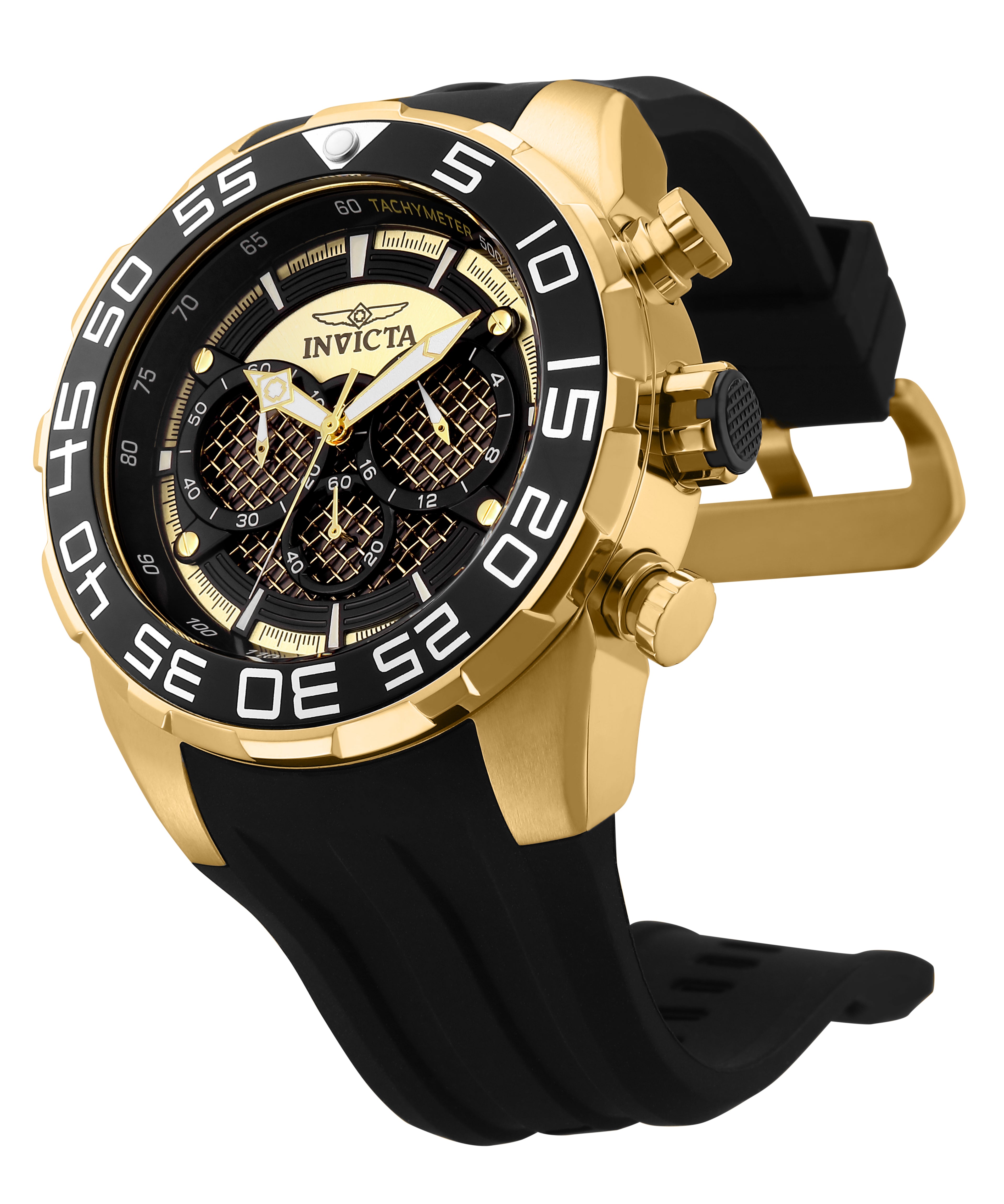 Invicta Speedway SCUBA Typhoon Men's Watch - 50mm. Black (26301)
