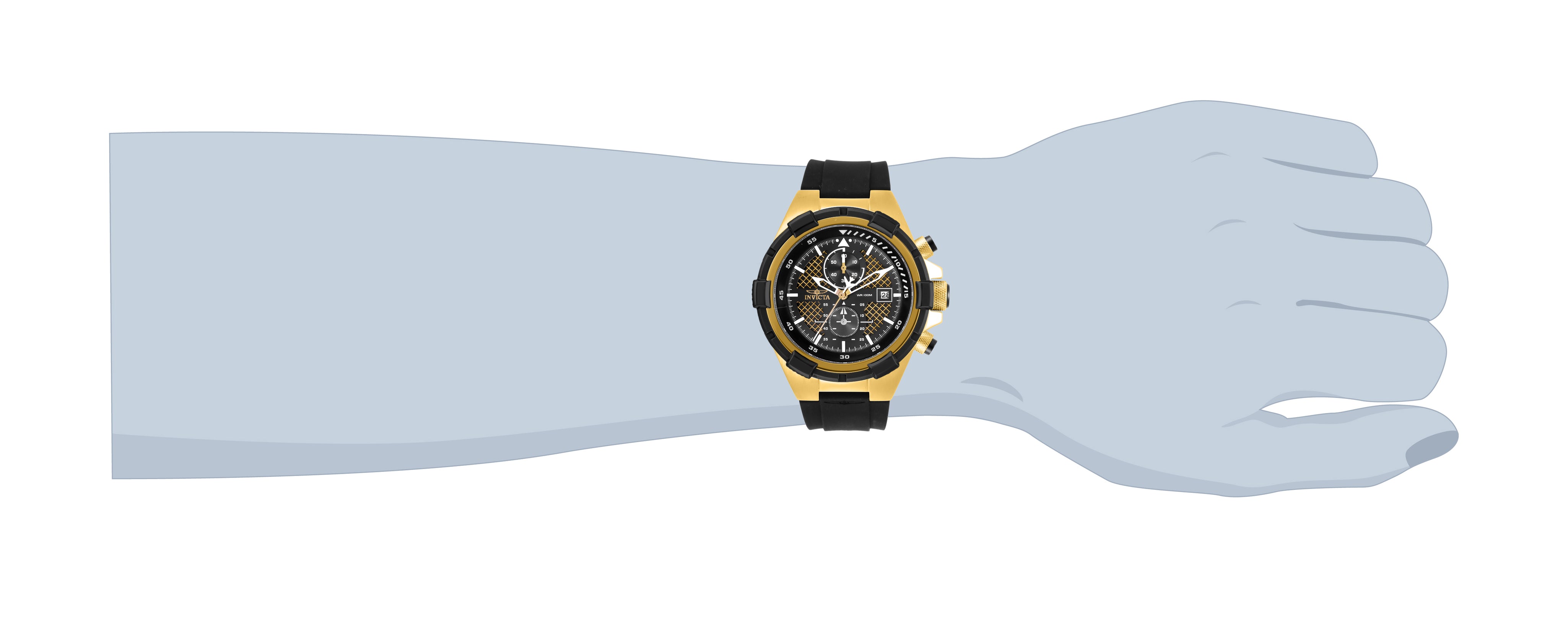 Invicta Aviator Jetframe Men's Watch - 50.5mm, Black (28100)