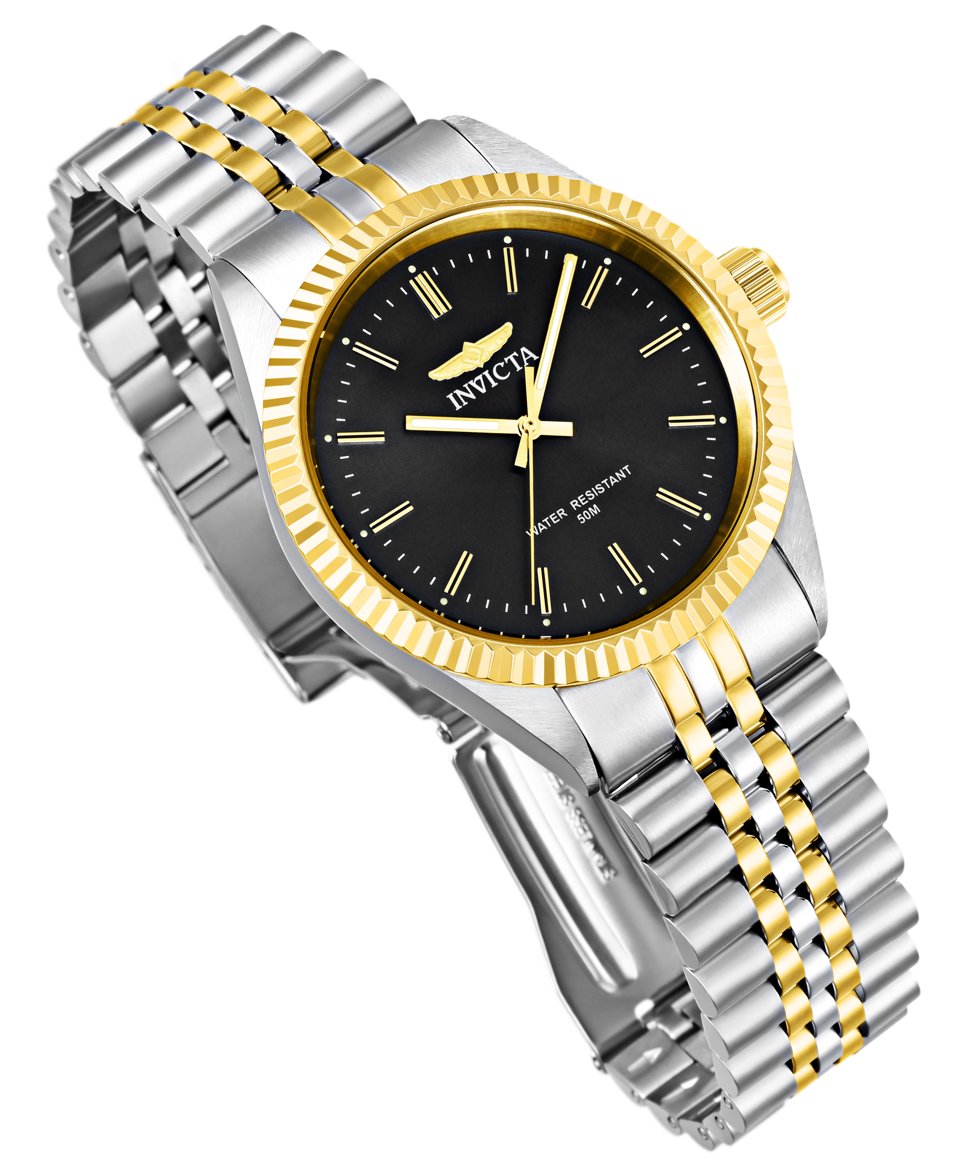 Invicta Specialty Lumeris Men's Watch - 43mm, Steel, Gold (29377)
