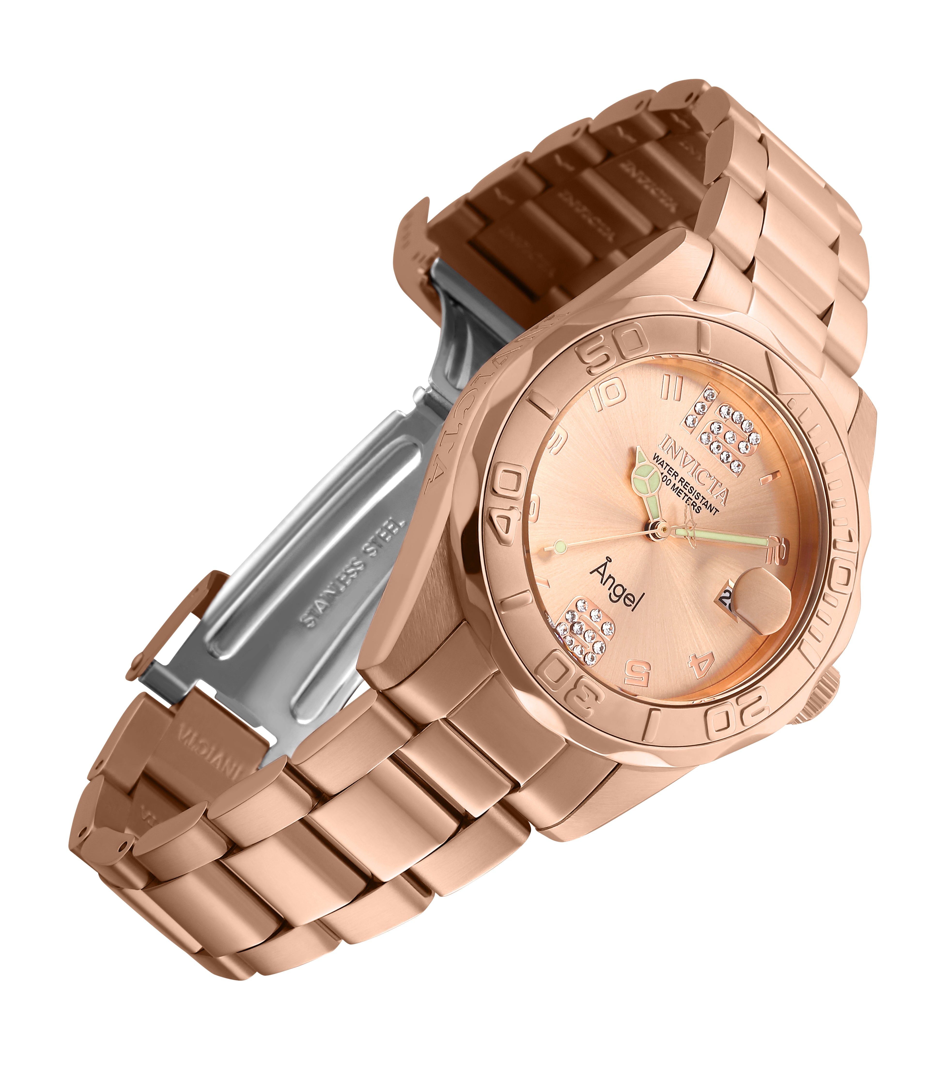 Invicta Angel Women's Watch - 38mm, Rose Gold (28681)