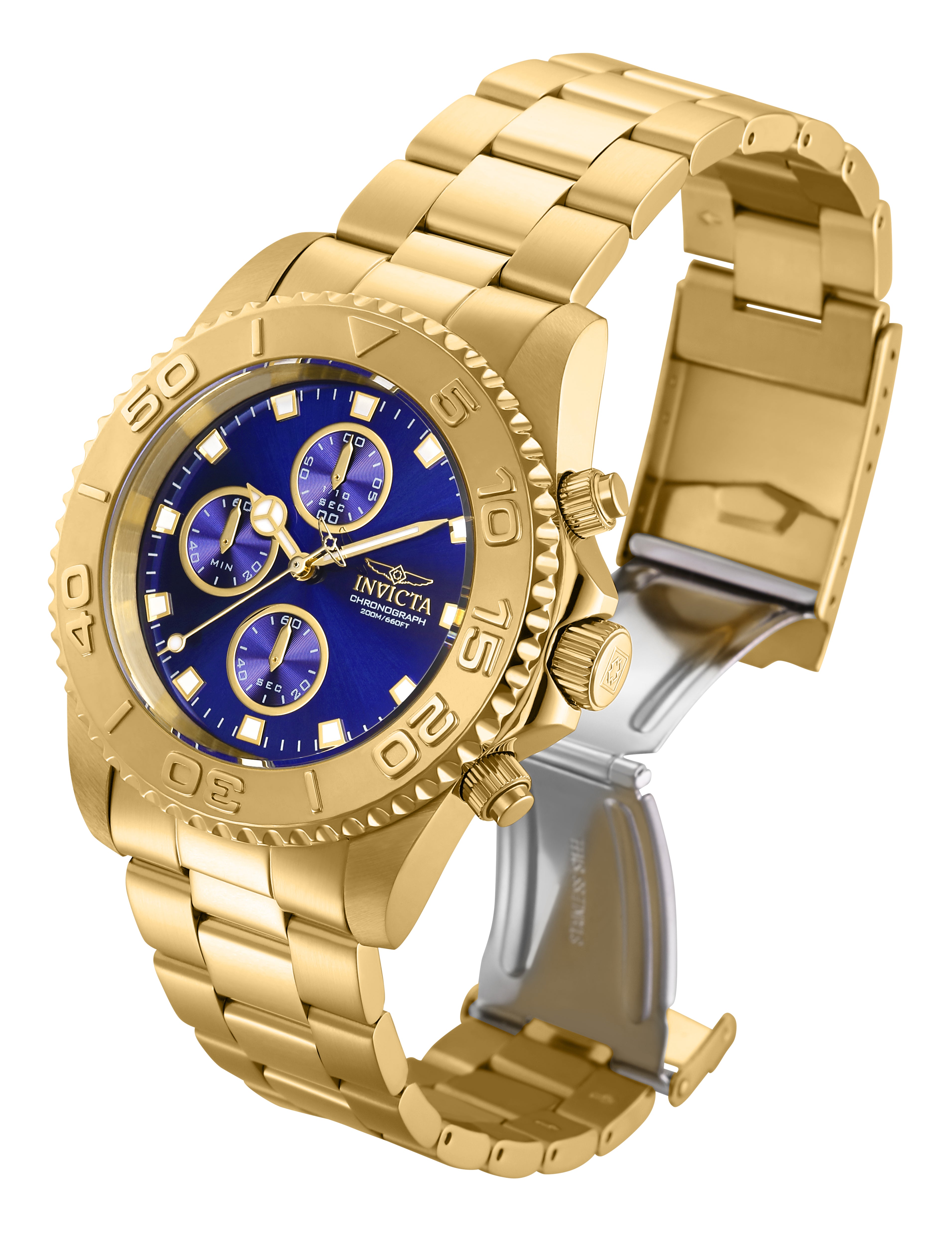 Invicta Connection Men's Watch - 43.5mm. Gold (28682)