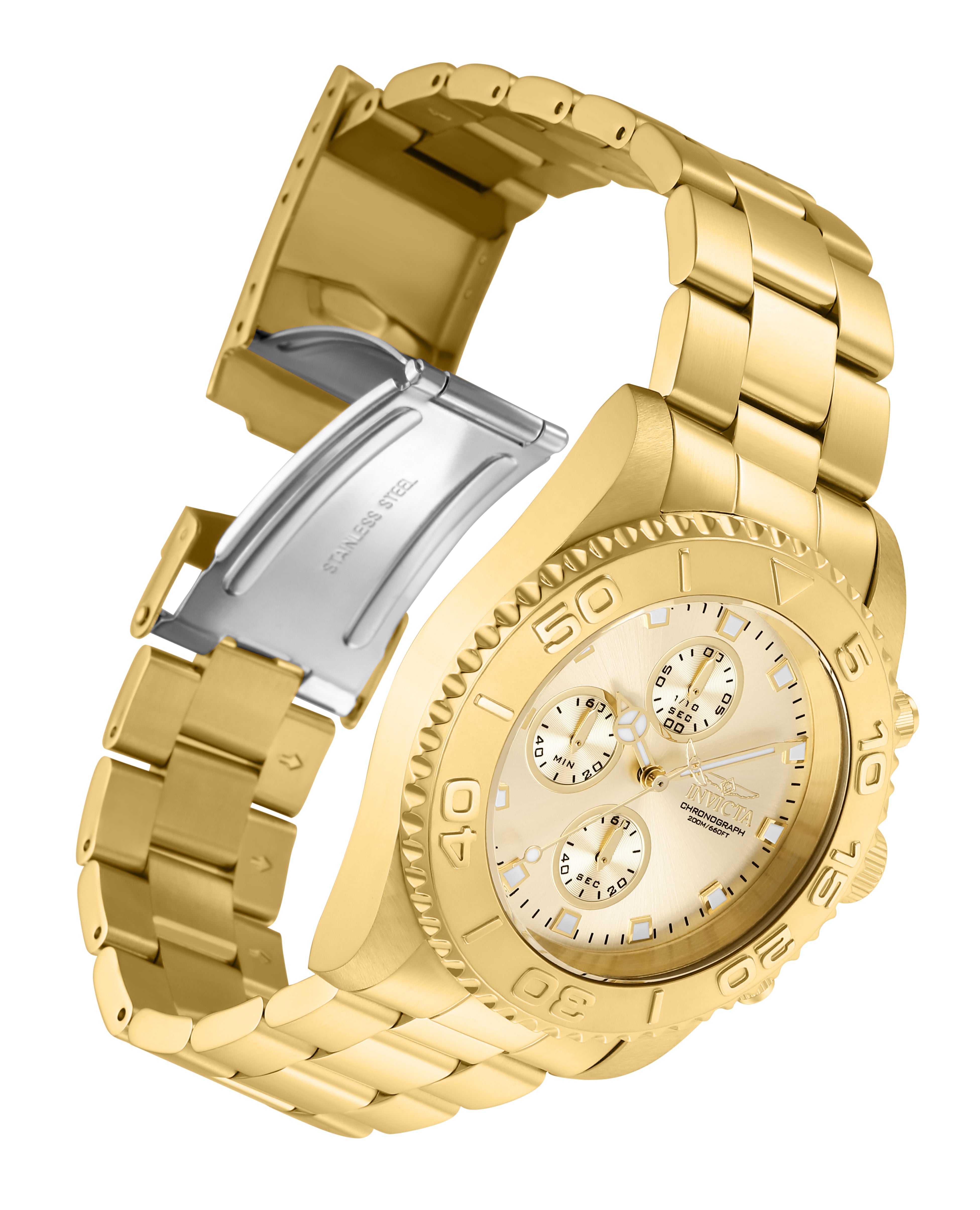 Invicta Connection Men's Watch - 43.5mm. Gold (28683)