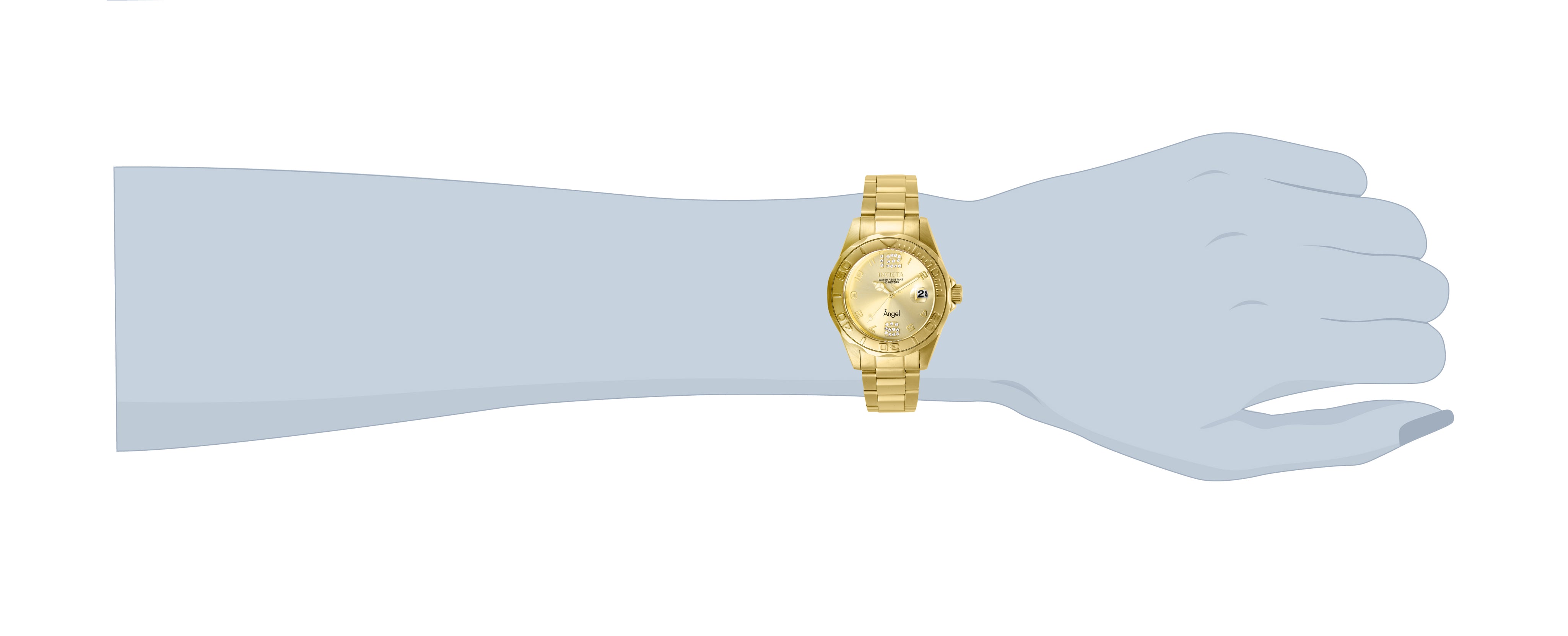 Invicta Angel Women's Watch - 38mm, Gold (28680)