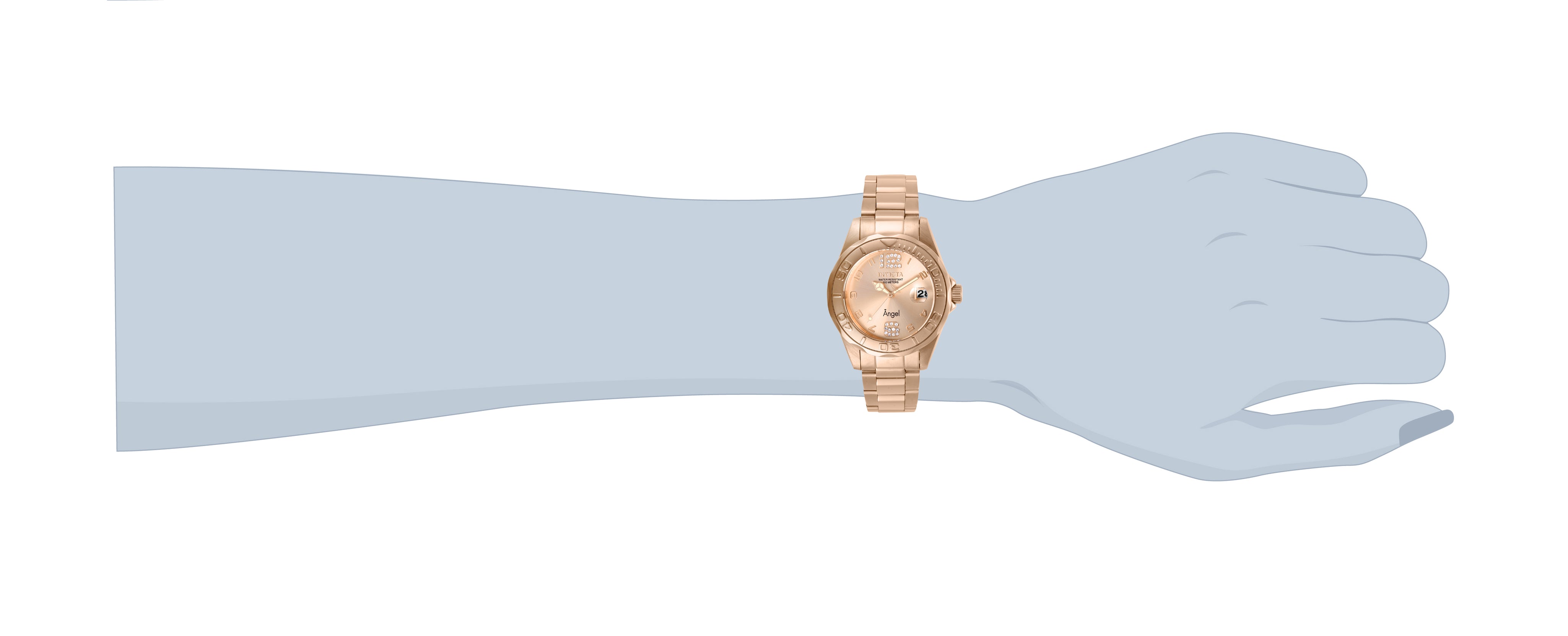Invicta Angel Women's Watch - 38mm, Rose Gold (28681)