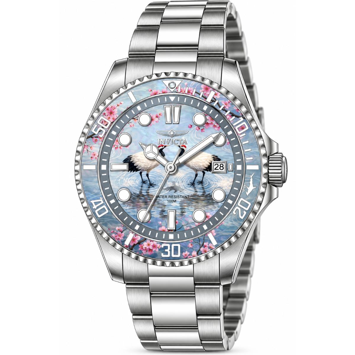 Invicta Pro Diver Unisex Watch - 38mm, Steel (51074)