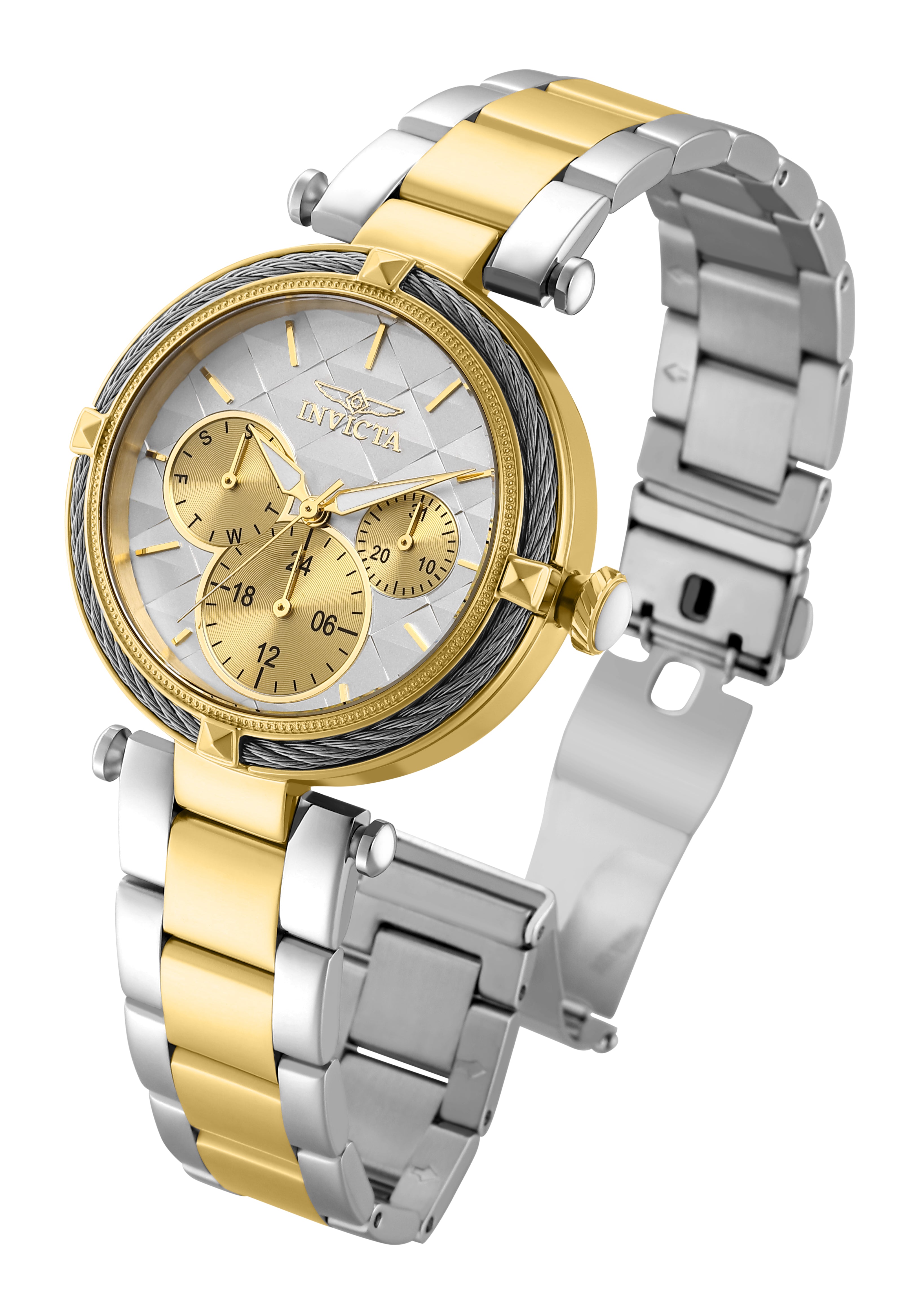 Invicta Bolt Latticia Women's Watch - 36.5mm. Steel. Gold (28960)