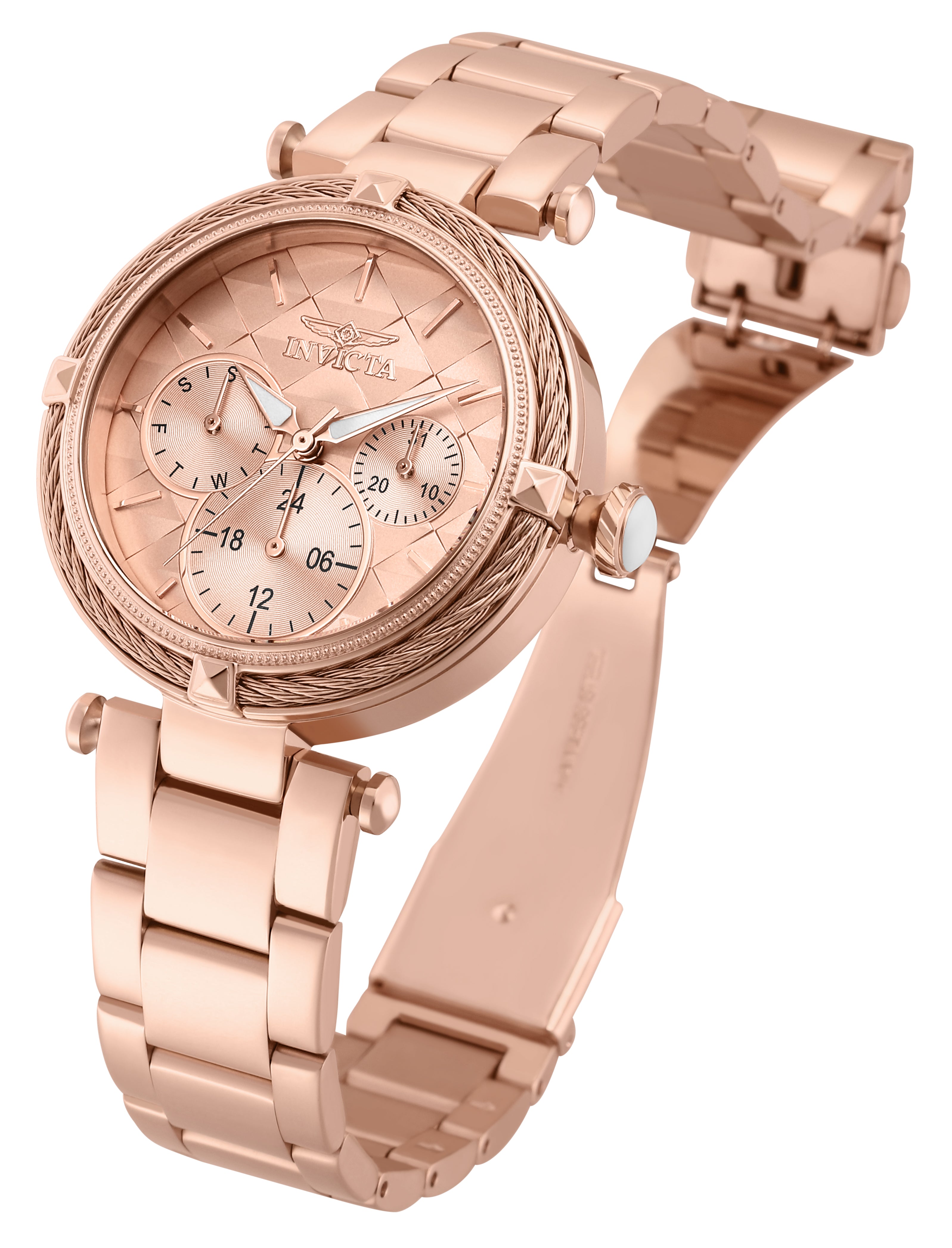 Invicta Bolt Latticia Women's Watch - 36.5mm, Rose Gold (28961)