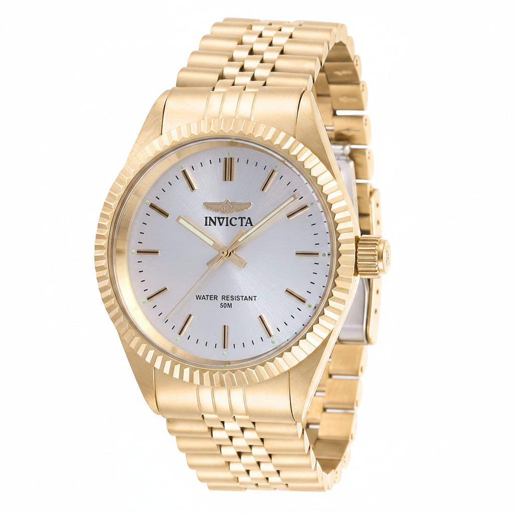 Open Box Invicta Specialty Men's Watch - 43mm, Gold (AIC-29384)