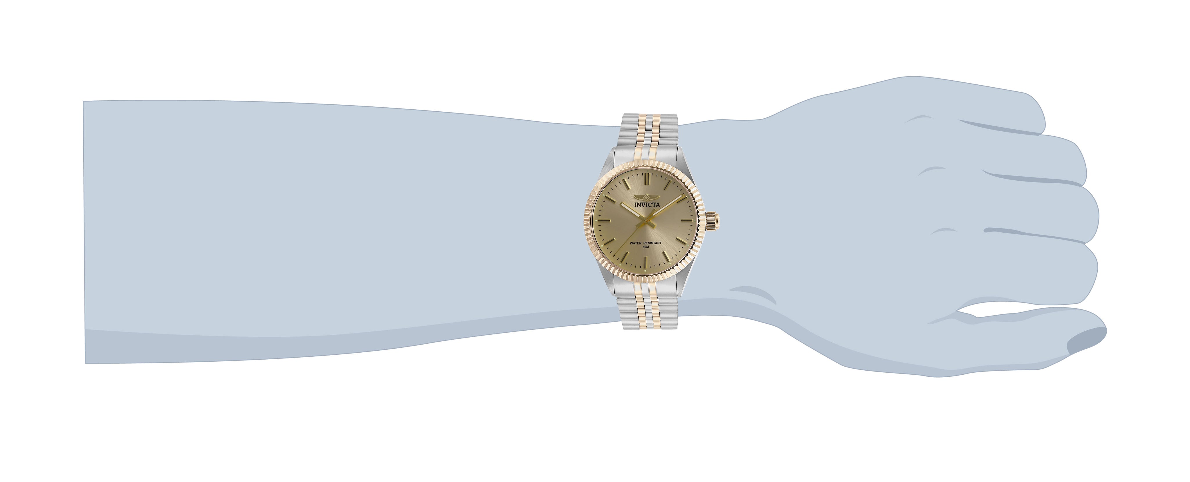 Invicta Specialty Lumeris Men's Watch - 43mm, Steel, Gold (29382)