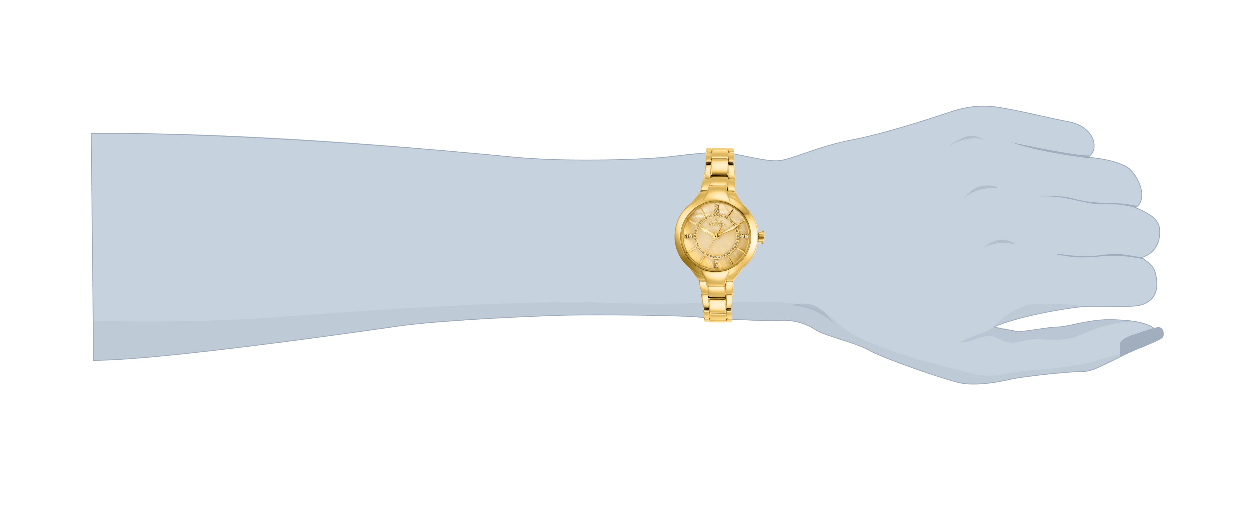 Invicta Angel Women's Watch w/ Mother of Pearl Dial - 28mm, Gold (29322)