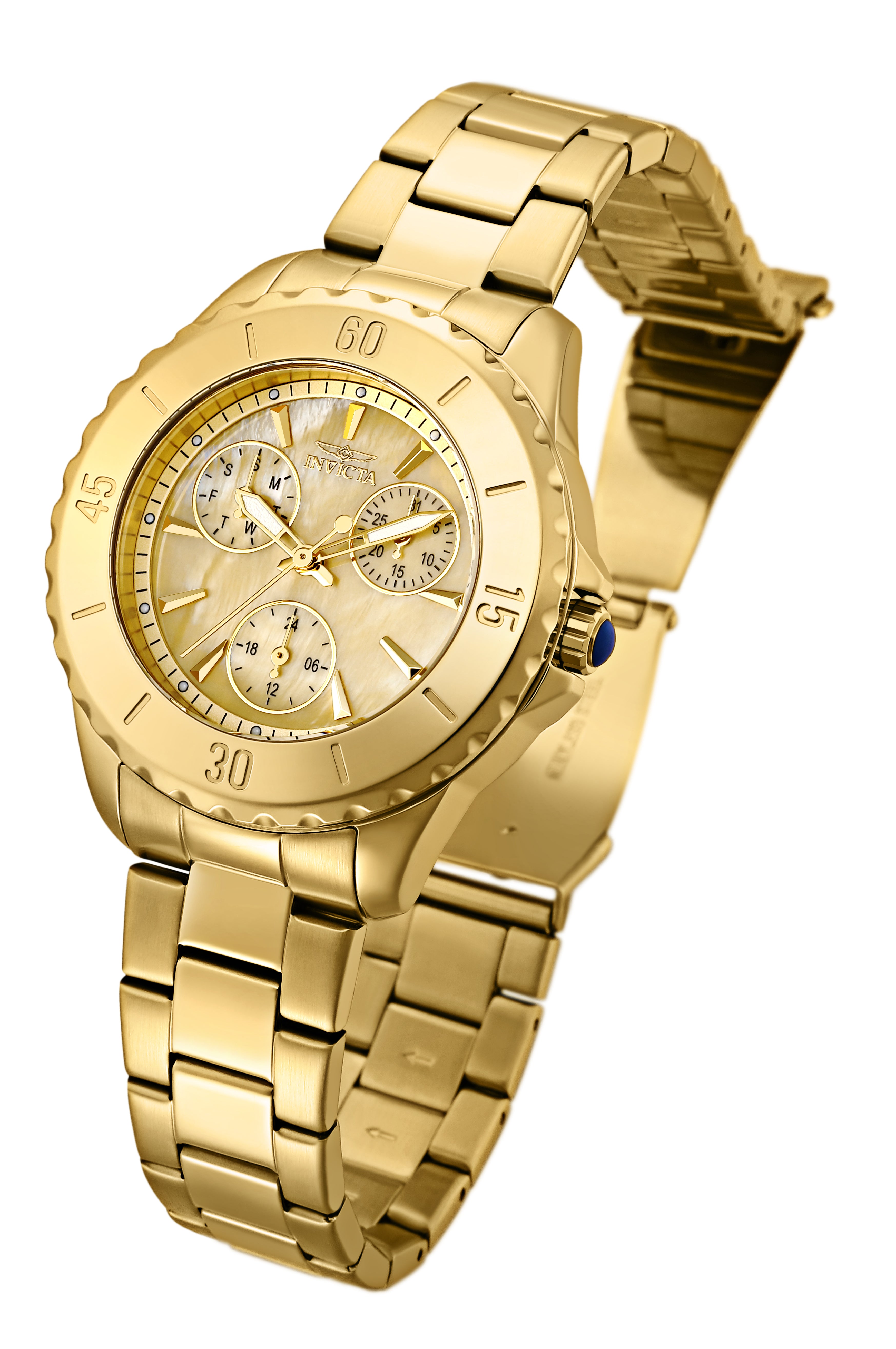 Invicta Angel Altilux Women's Watch - 38mm, Gold (29107)