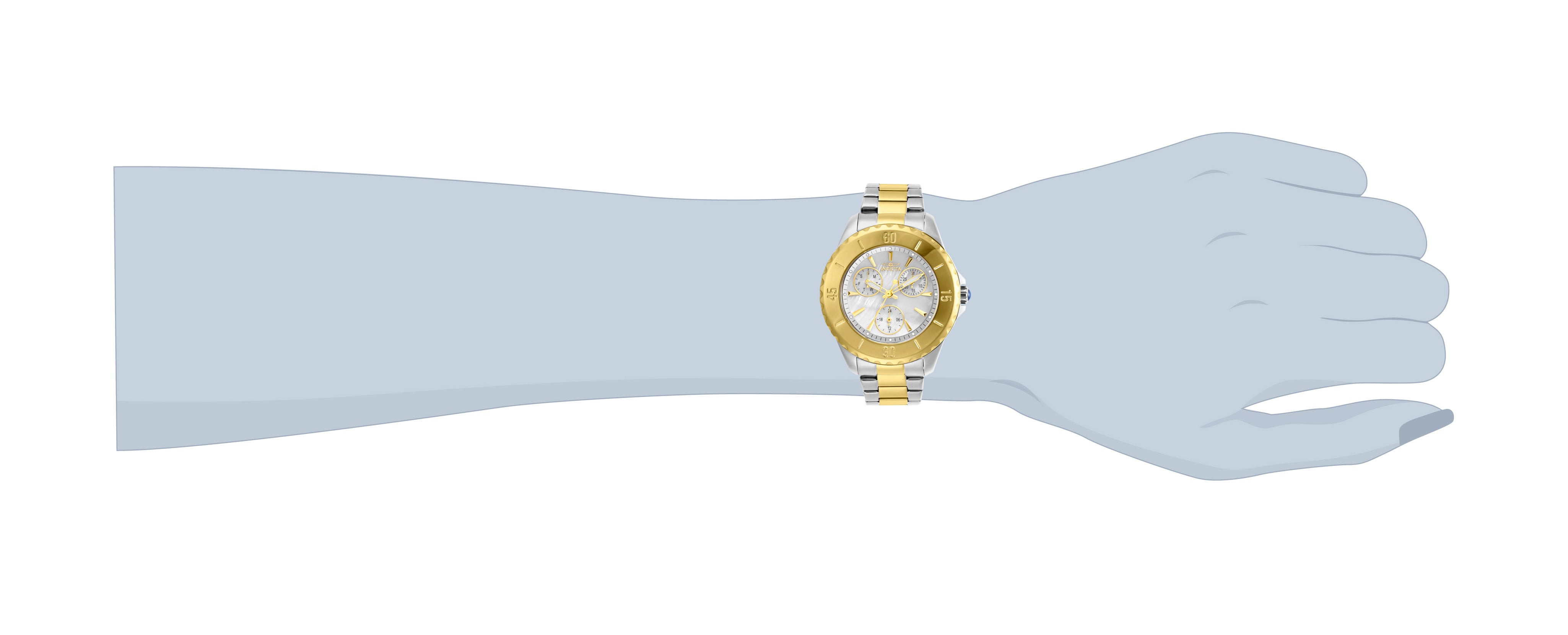 Invicta Angel Altilux Women's Watch - 38mm. Steel. Gold (29110)