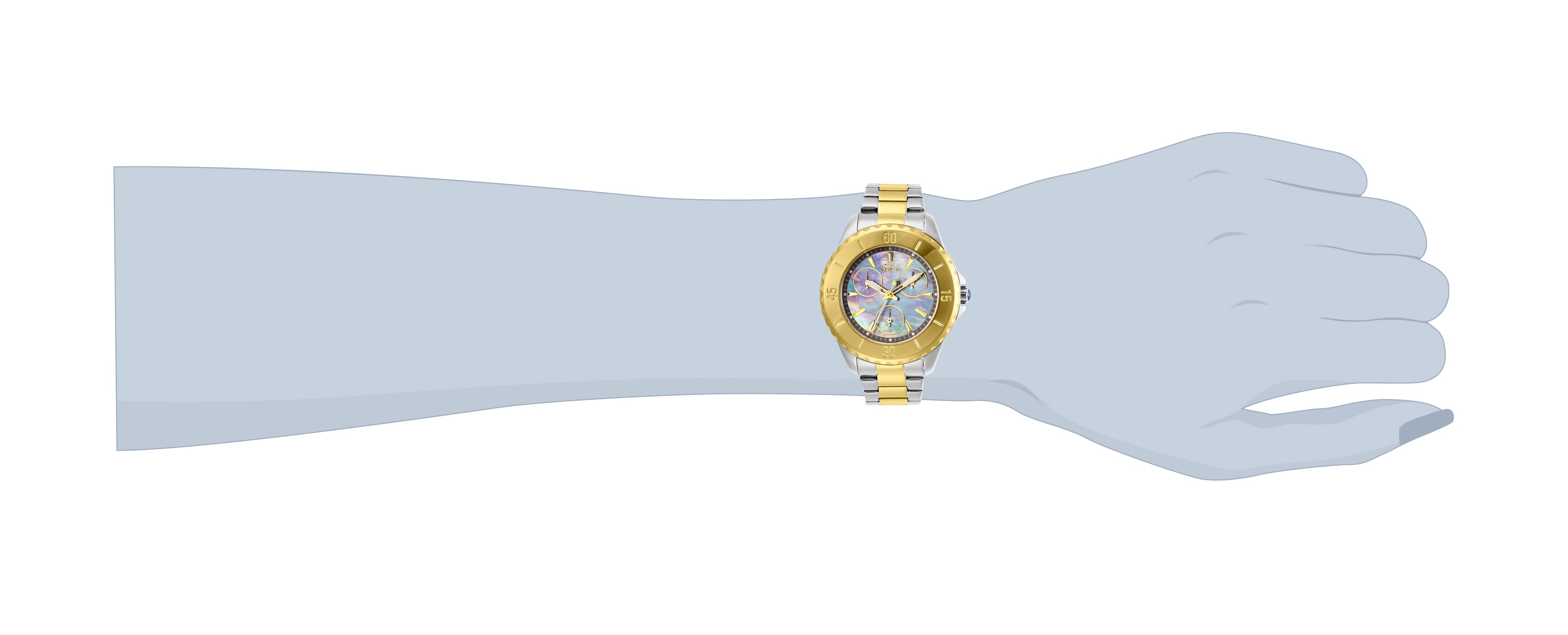 Invicta Angel Altilux Women's Watch - 38mm. Steel. Gold (29112)