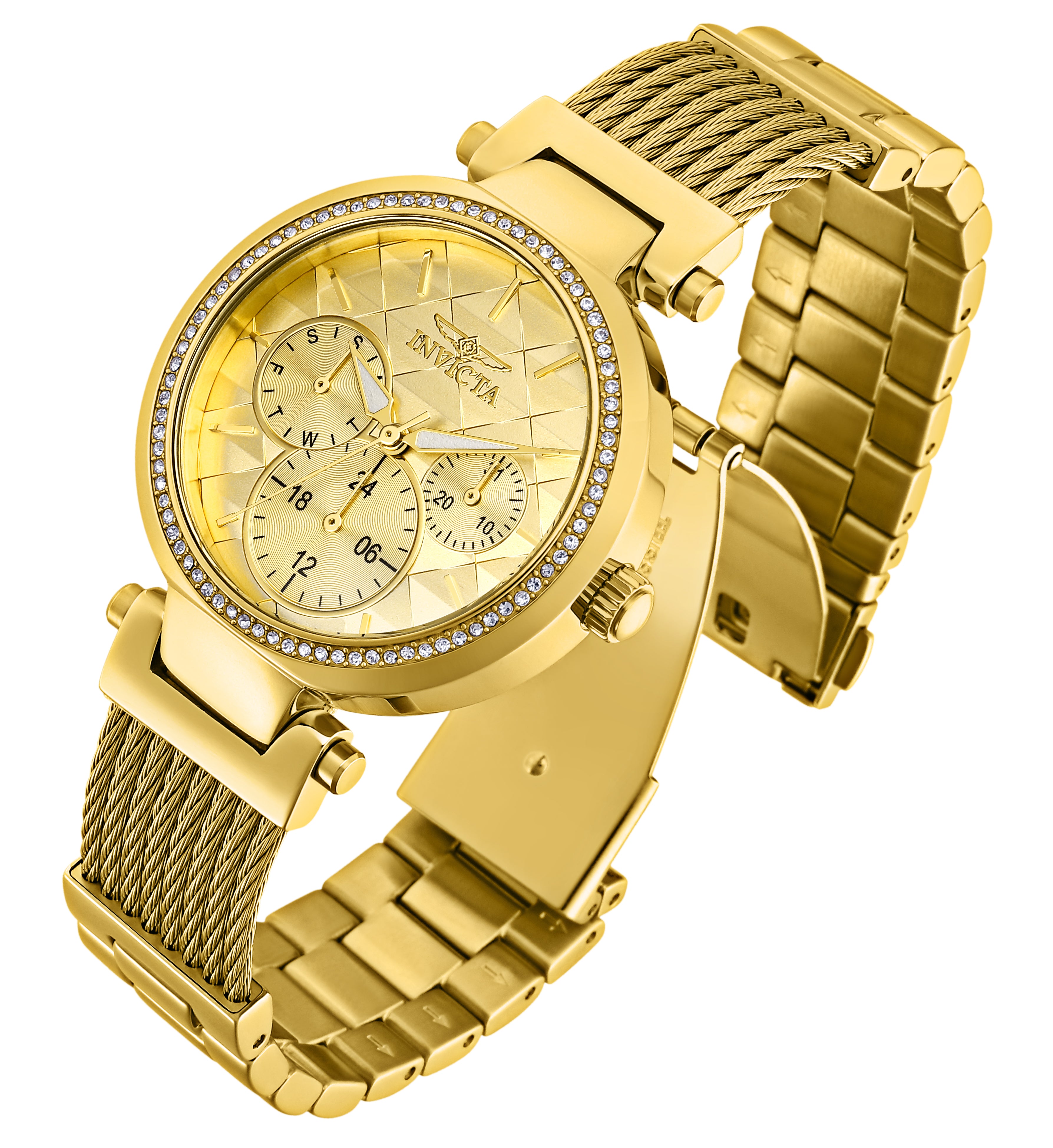 Invicta Angel Eterna Women's Watch - 36mm. Gold (28918)