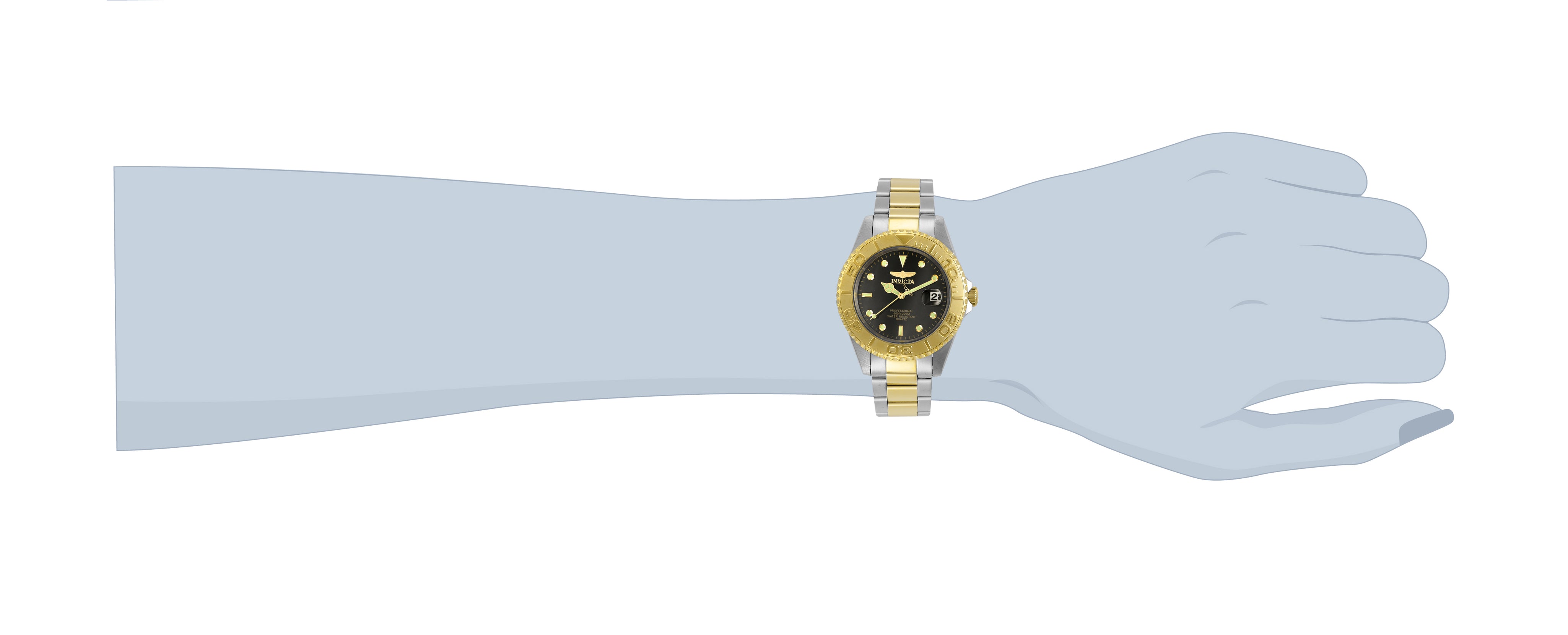 Invicta Pro Diver Currentline Men's Watch - 37.5mm, Steel, Gold (29941)