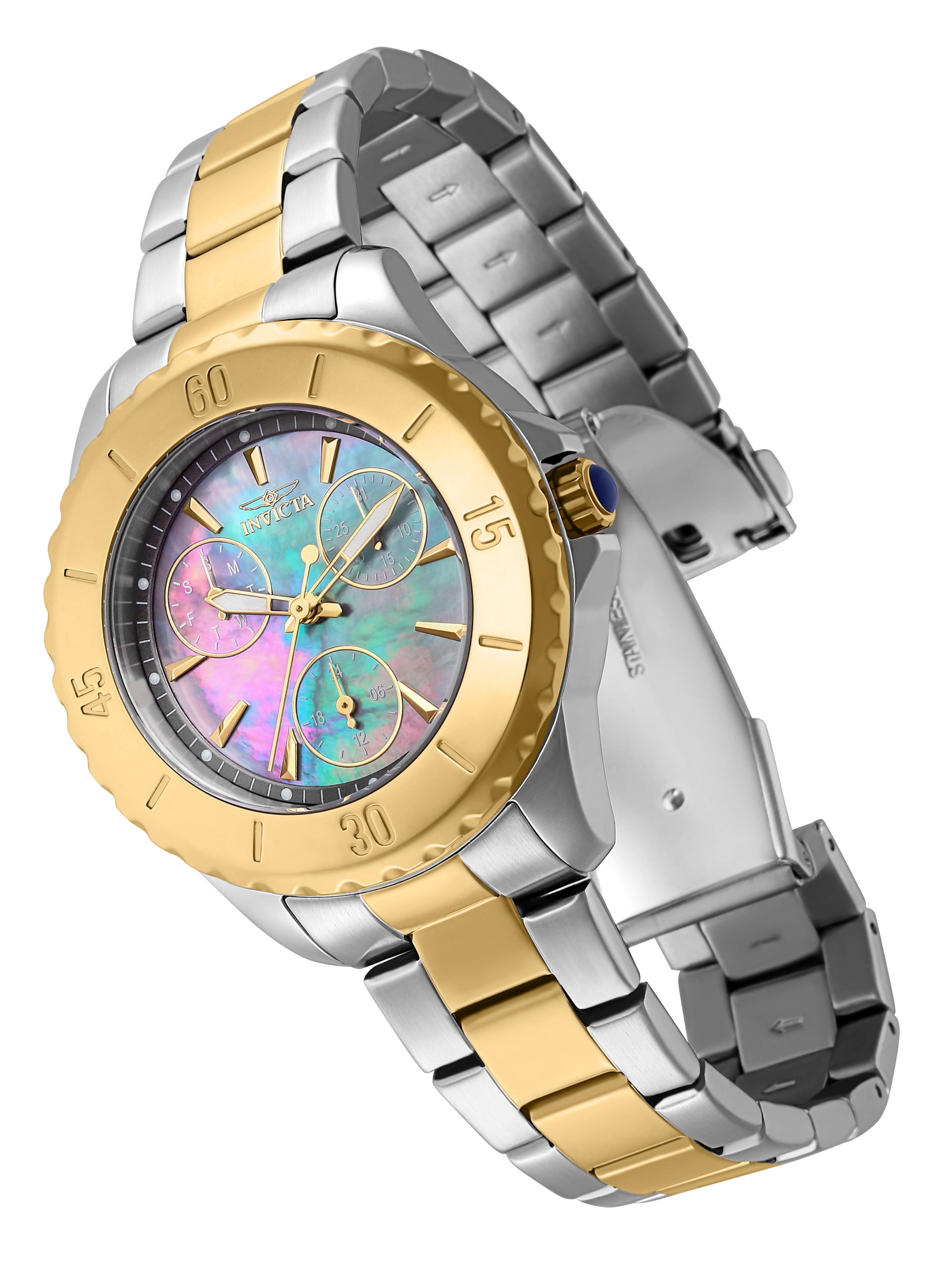 Invicta Angel Altilux Women's Watch - 38mm. Steel. Gold (29112)