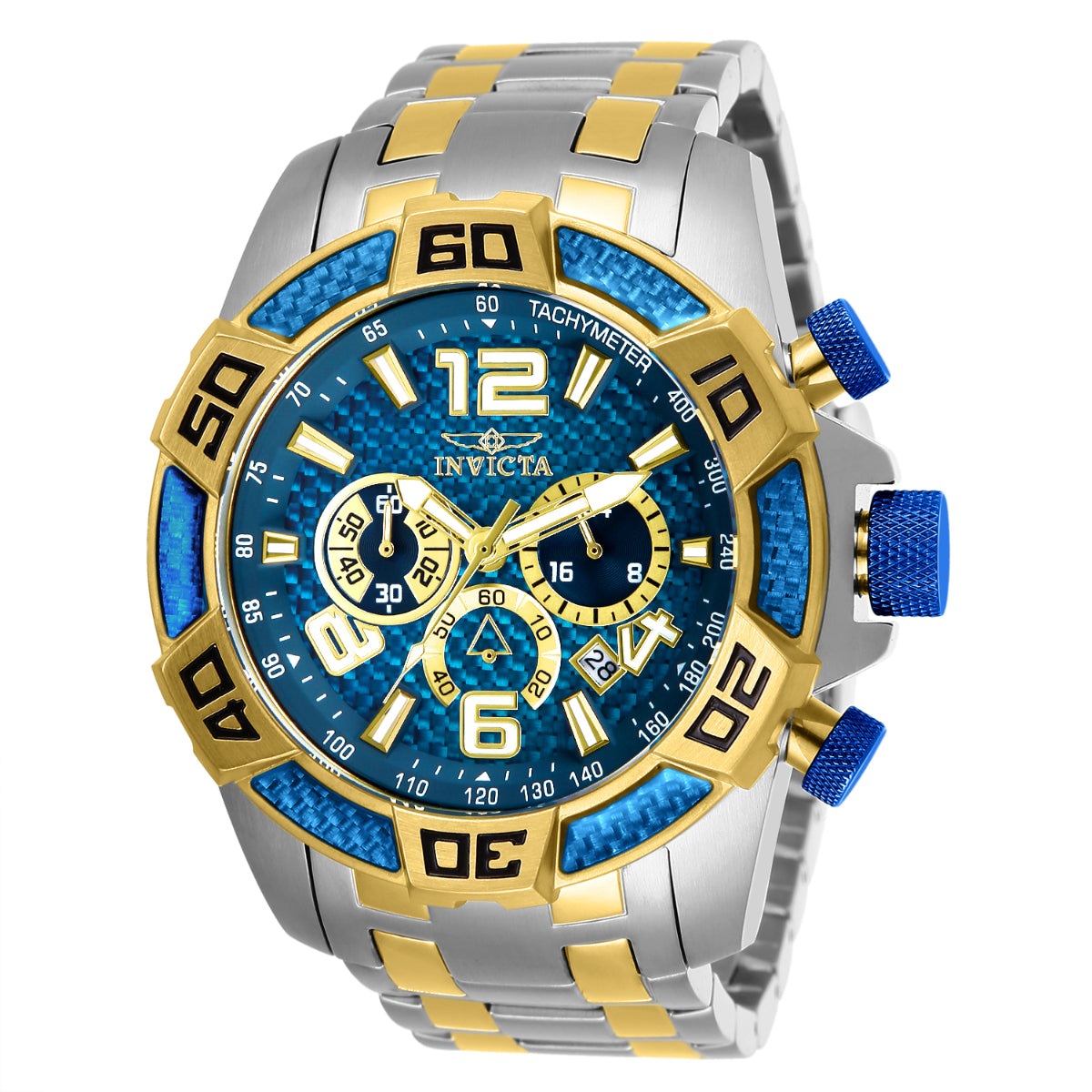 Invicta Pro Diver SCUBA Men's Watch - 50mm, Steel, Gold (25855)