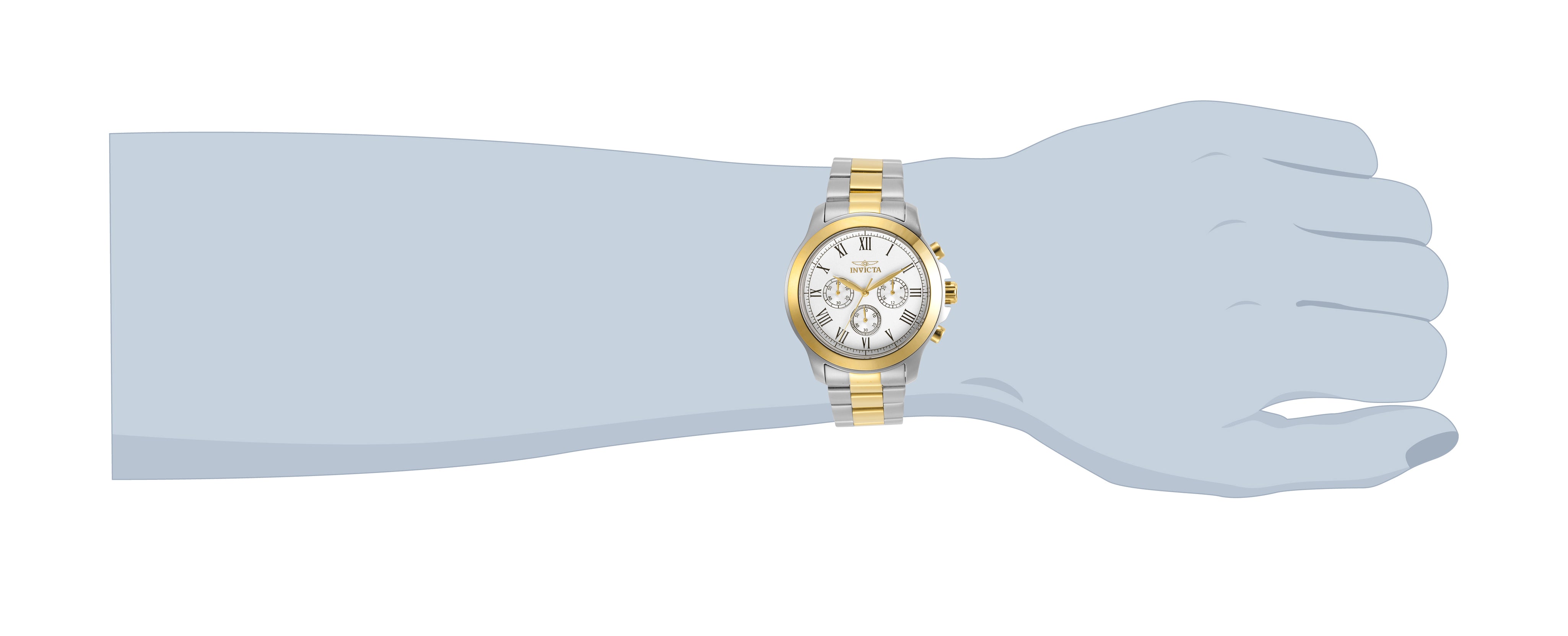 Invicta Specialty Men's Watch - 44mm, Steel, Gold (21659)