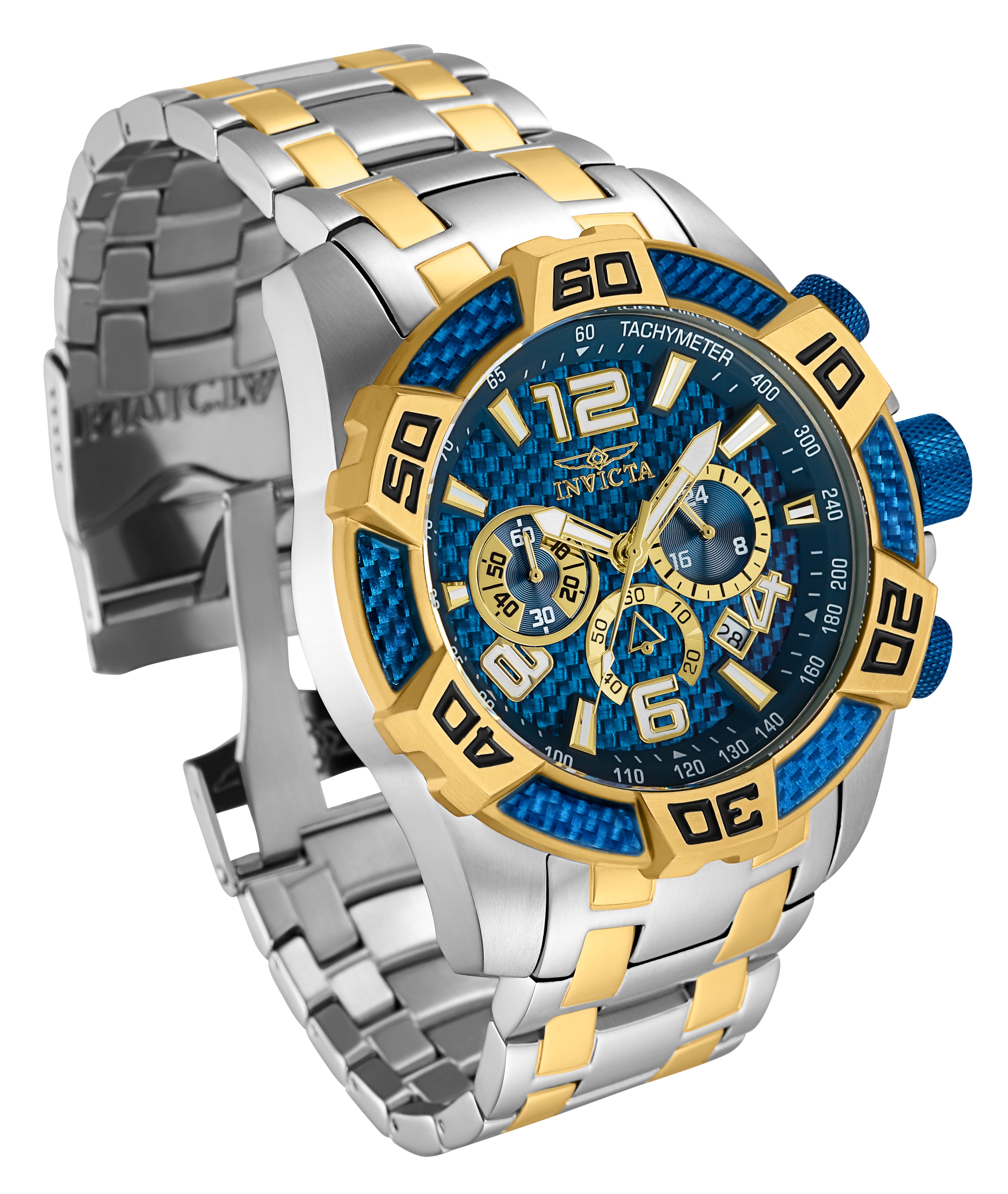 Invicta Pro Diver SCUBA Men's Watch - 50mm, Steel, Gold (25855)