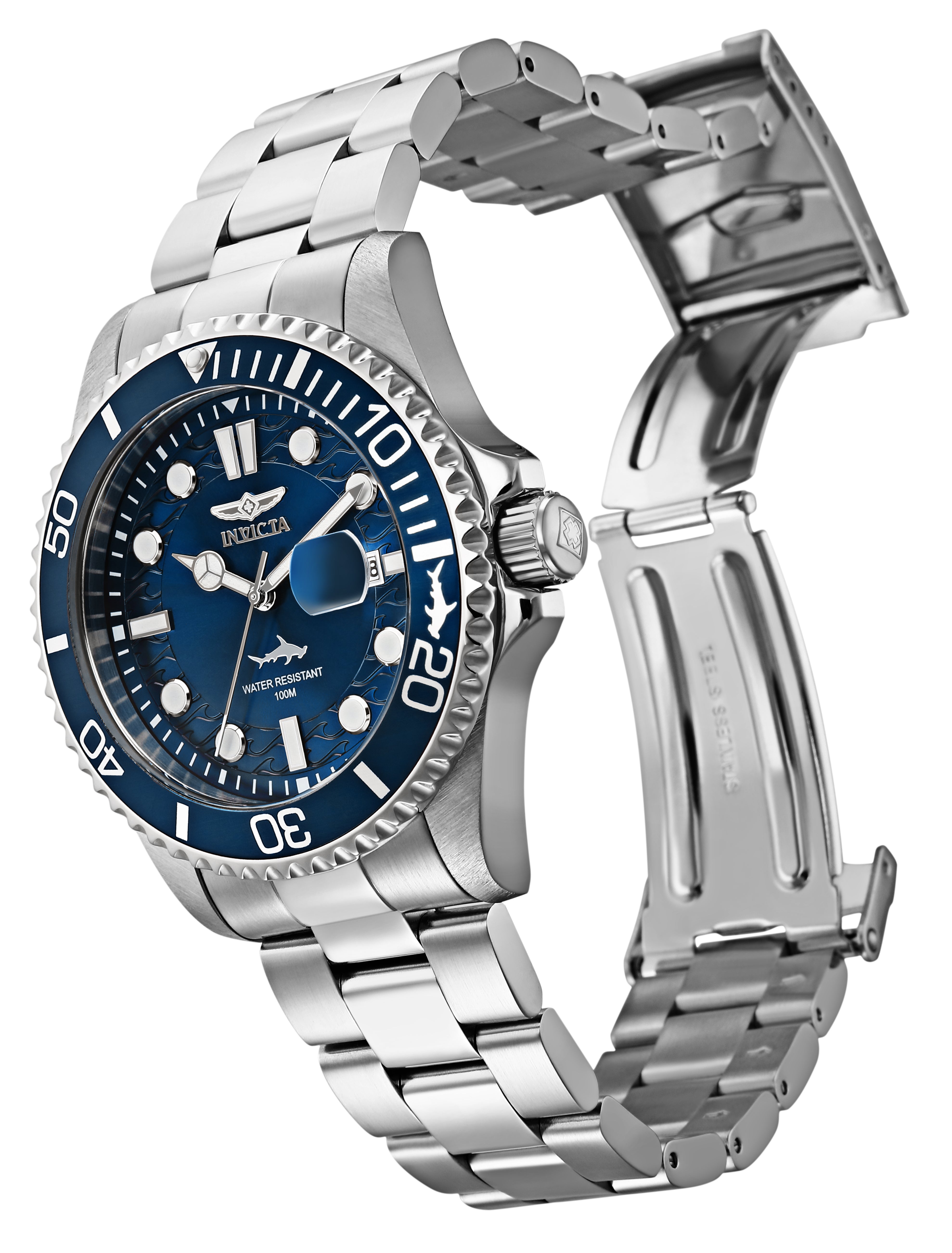 Invicta Pro Diver Currentwave Men's Watch - 43mm. Steel (30019)