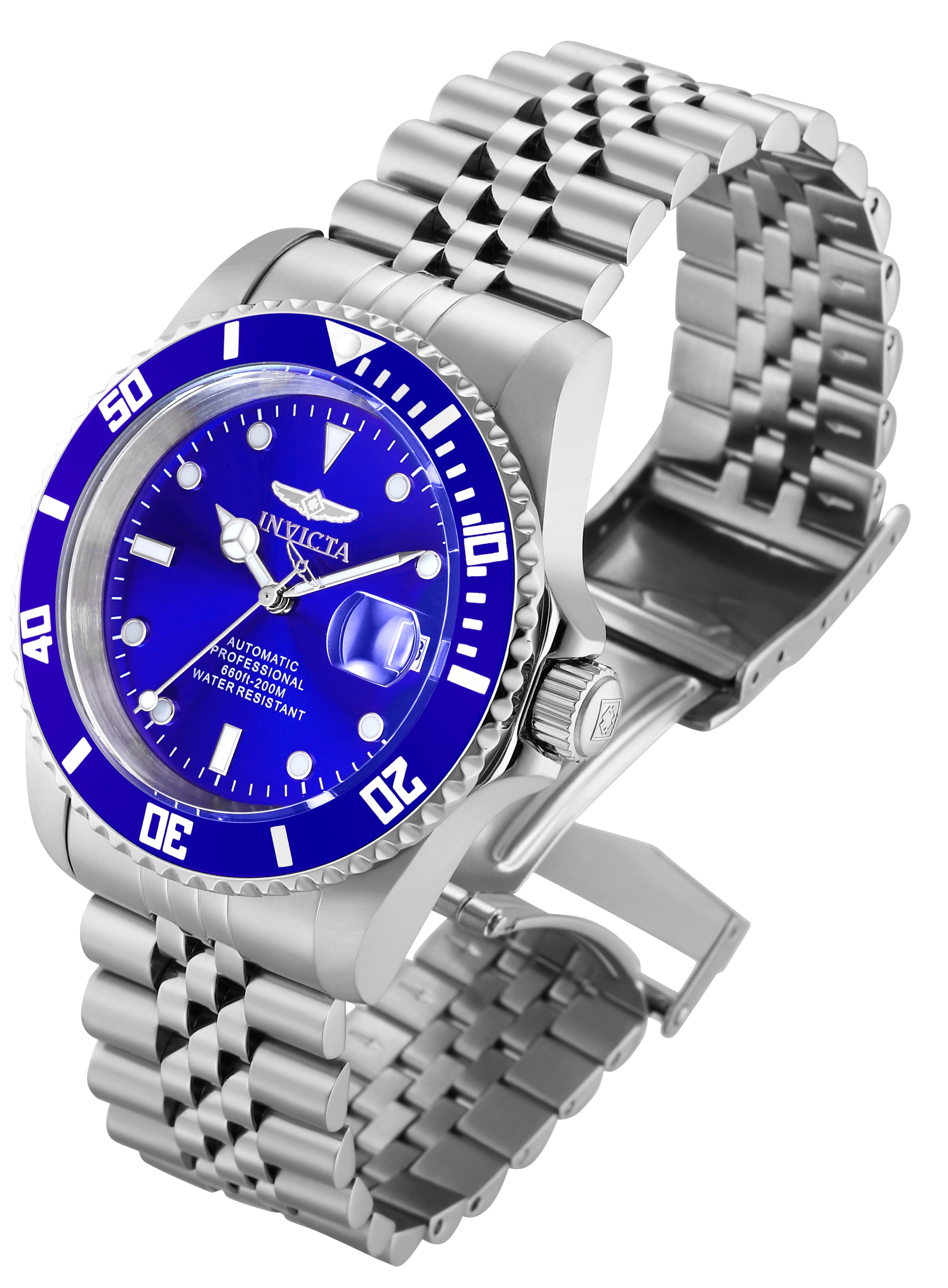 Invicta Pro Diver Navigator Automatic Men's Watch - 42mm. Steel (29179)