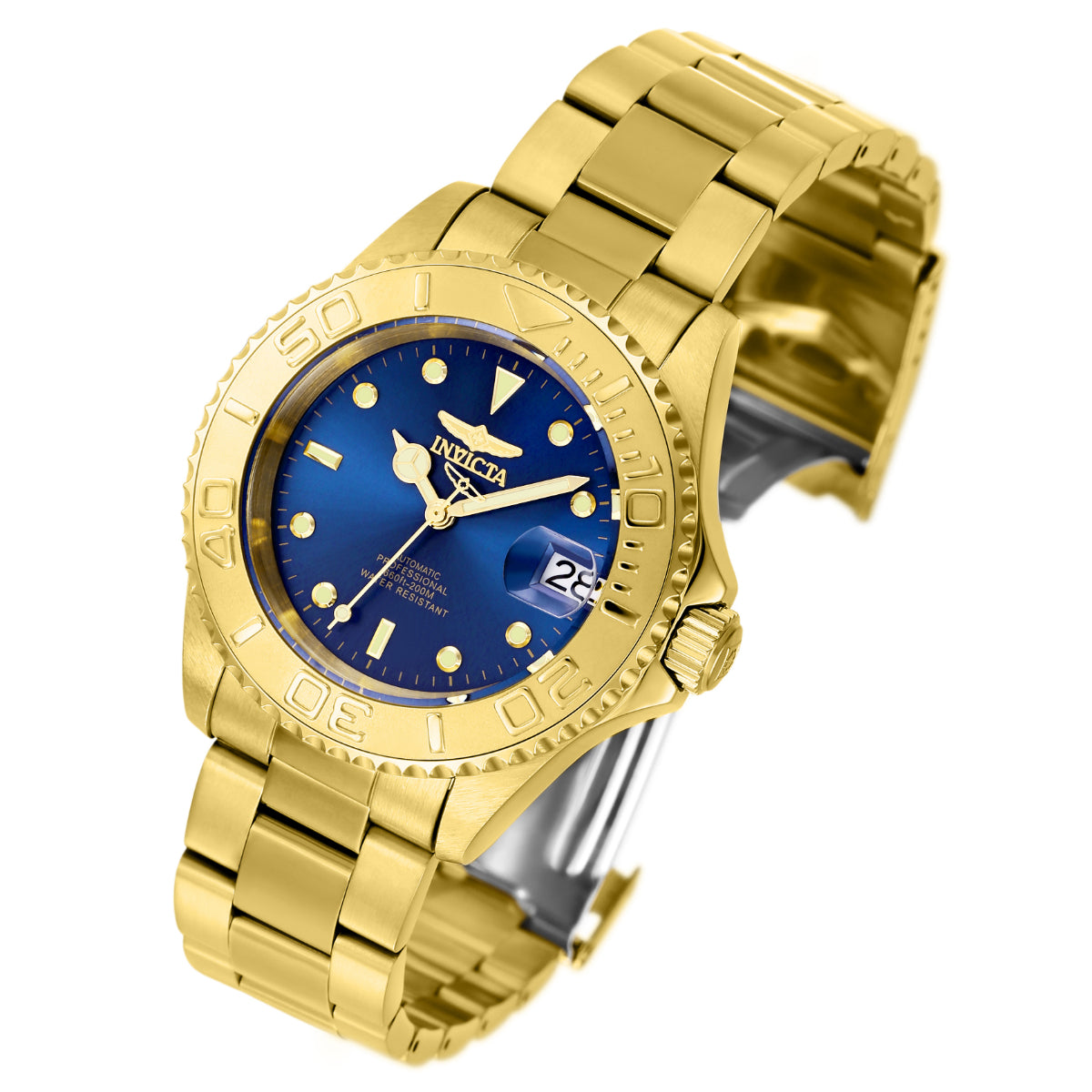 Invicta Pro Diver Automatic Men's Watch - 40mm, Gold (26997)