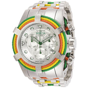 Invicta Bolt One Love Swiss Ronda Z60 Caliber Men's Watch - 53mm, Steel, Red, Yellow, Green (27496)