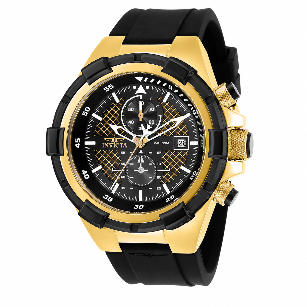 Invicta Aviator Jetframe Men's Watch - 50.5mm, Black (28100)