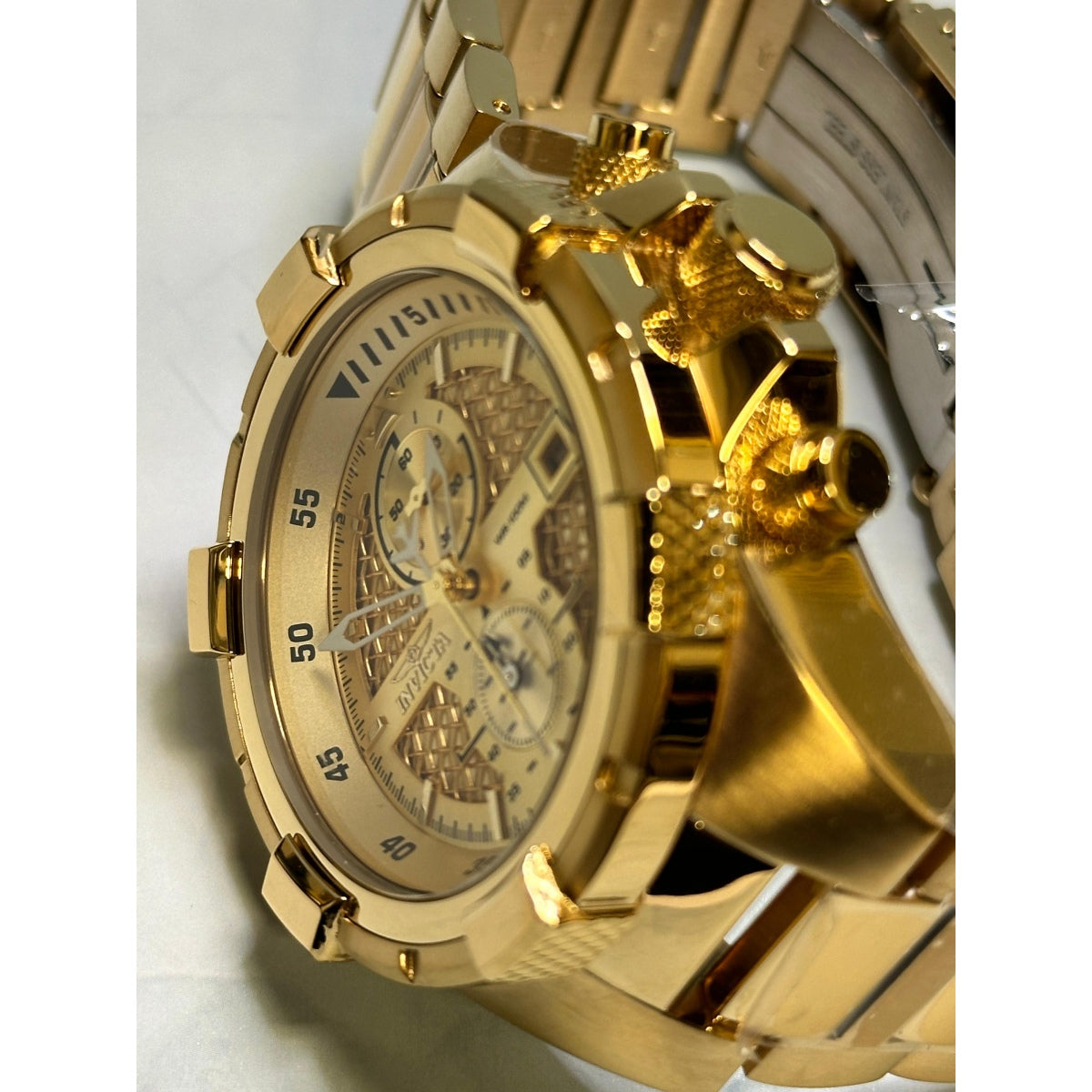 Invicta Aviator Falcon Men's Watch - 50.5mm. Gold (28122)