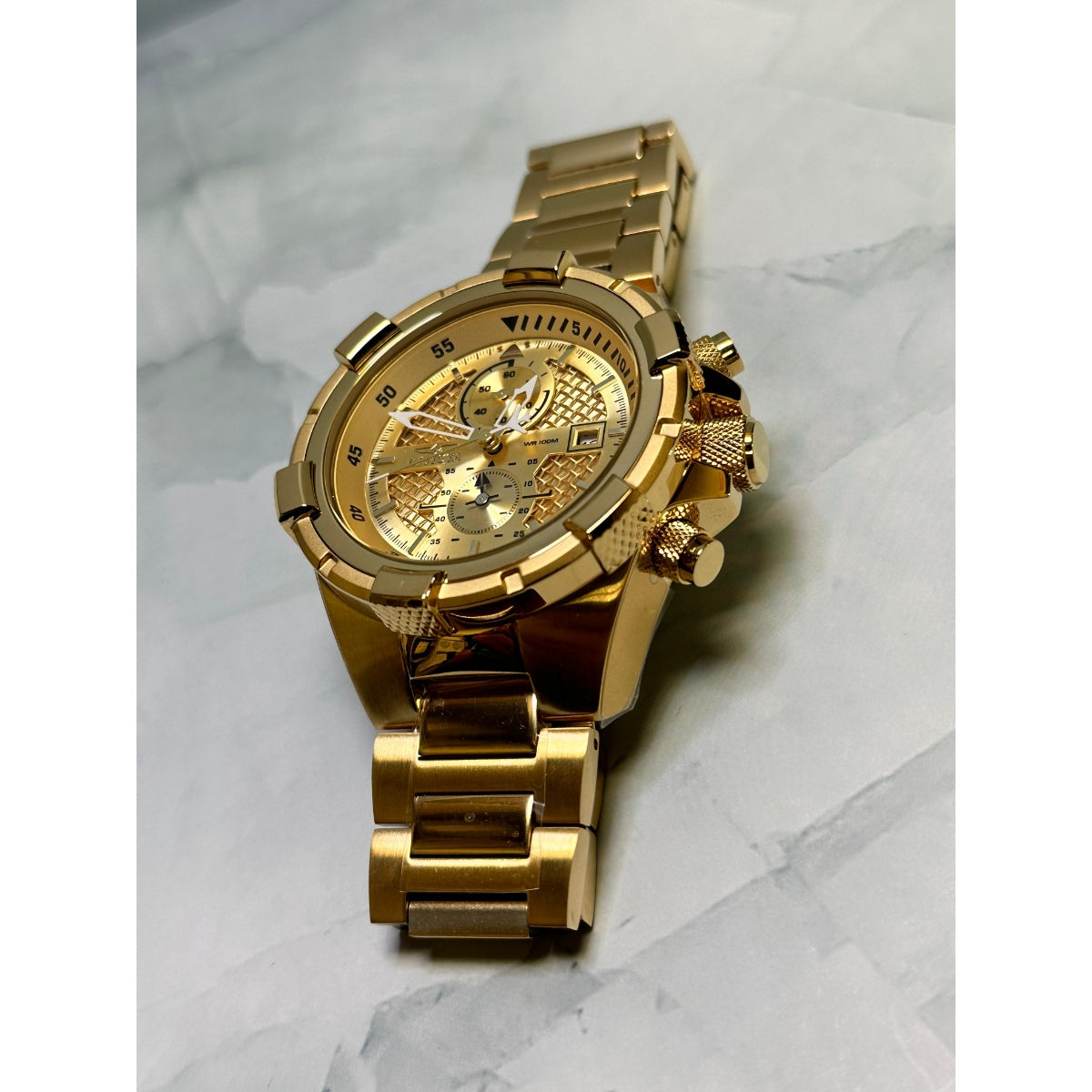 Invicta Aviator Falcon Men's Watch - 50.5mm. Gold (28122)