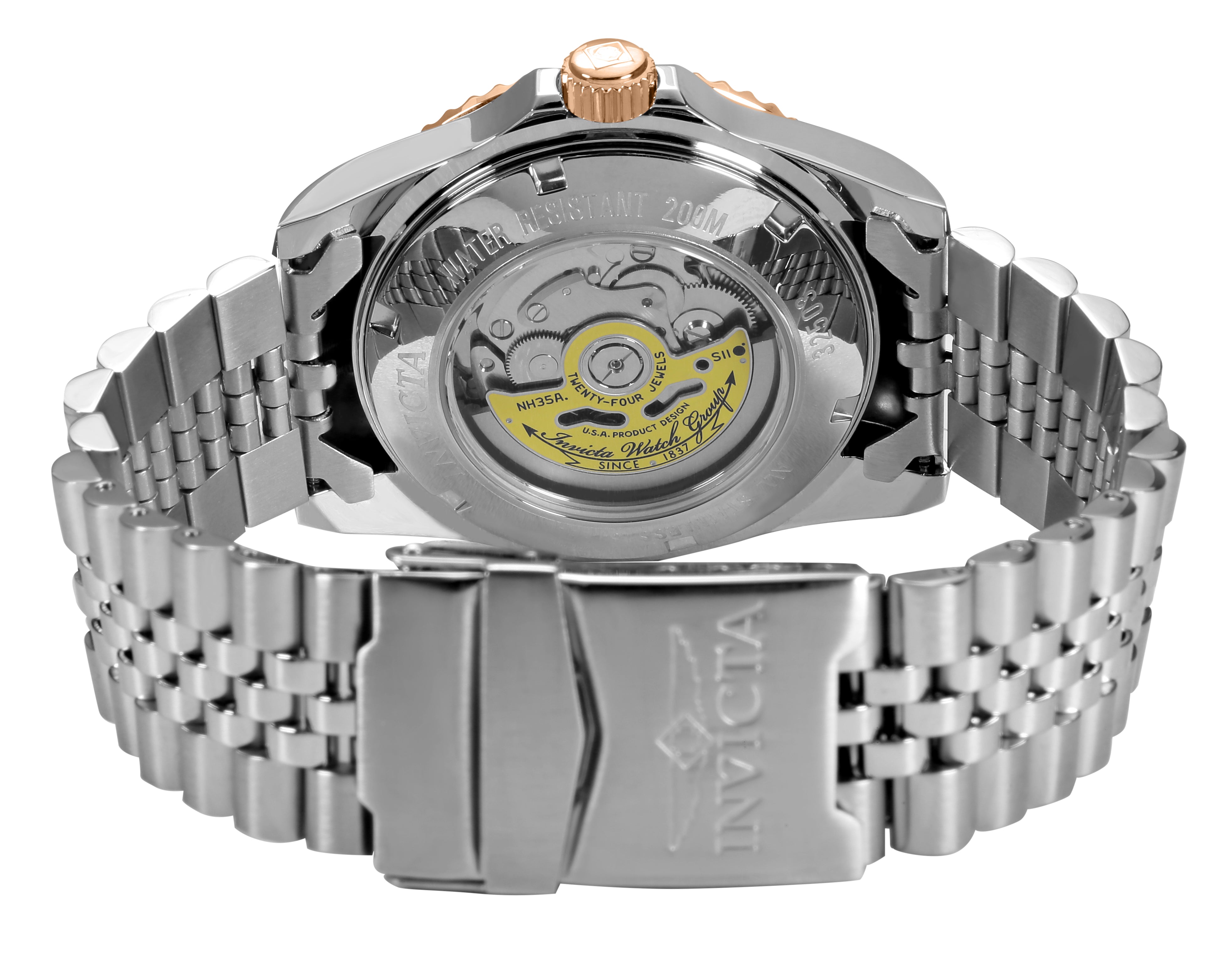 Invicta Pro Diver Navigator Automatic Men's Watch - 42mm. Steel (32503)