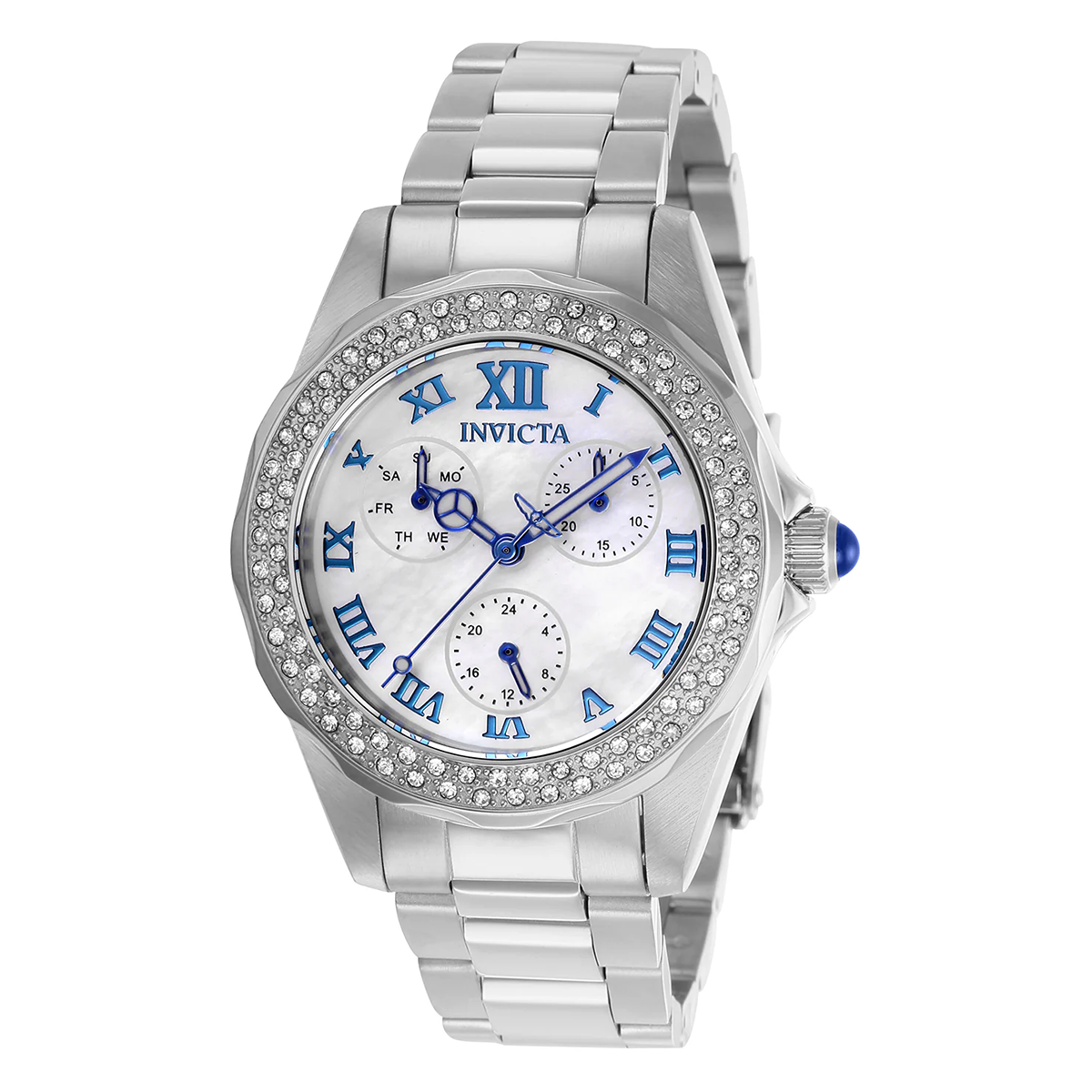 Invicta Angel Women's Watch w/ Mother of Pearl Dial - 38mm, Steel (28436)