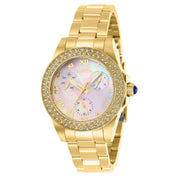 Invicta Angel Women's Watch w/ Mother of Pearl Dial - 34mm, Gold (28481)