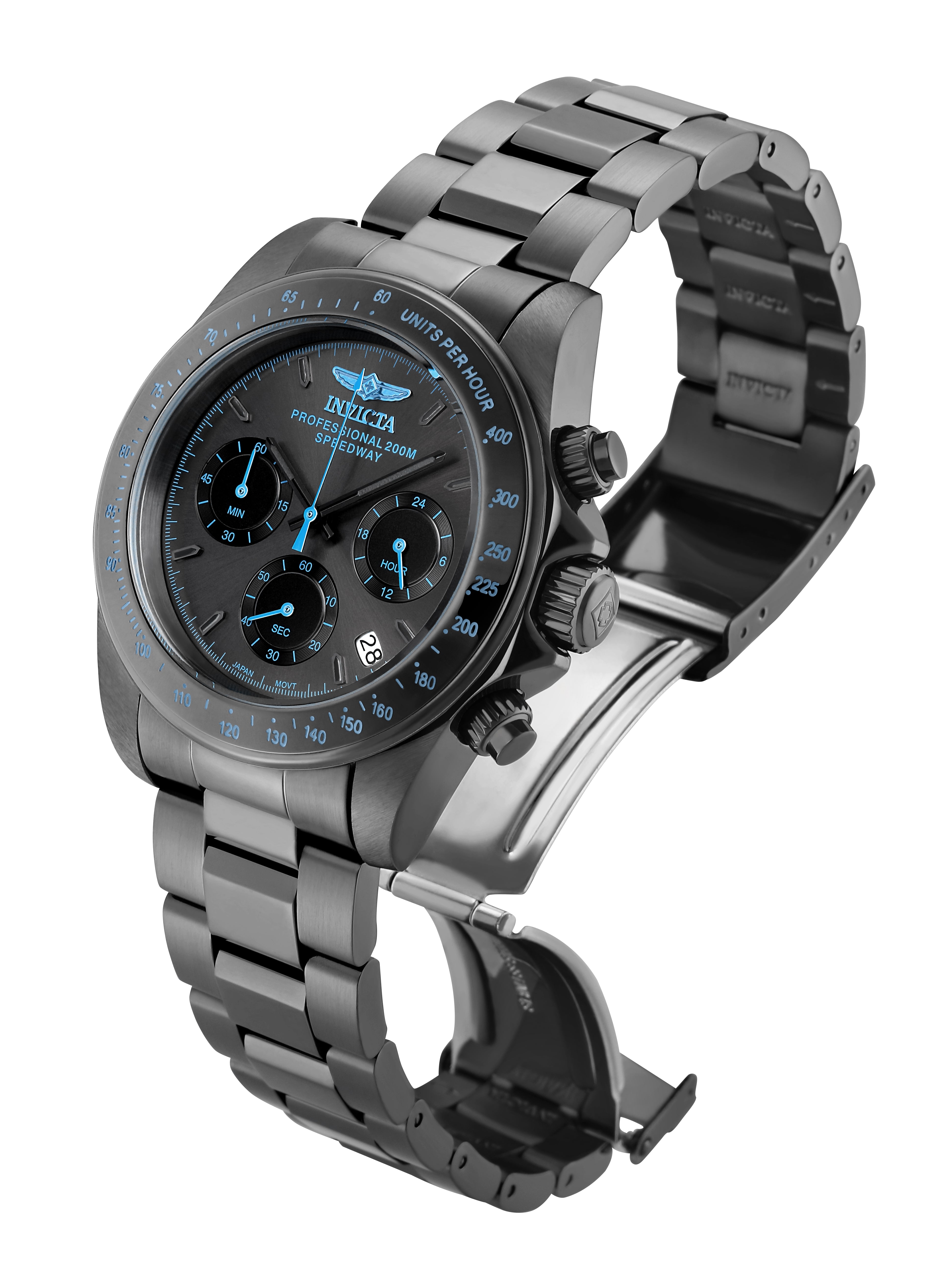 Invicta Speedway Torvane Men's Watch - 39.5mm, Gunmetal (27772)