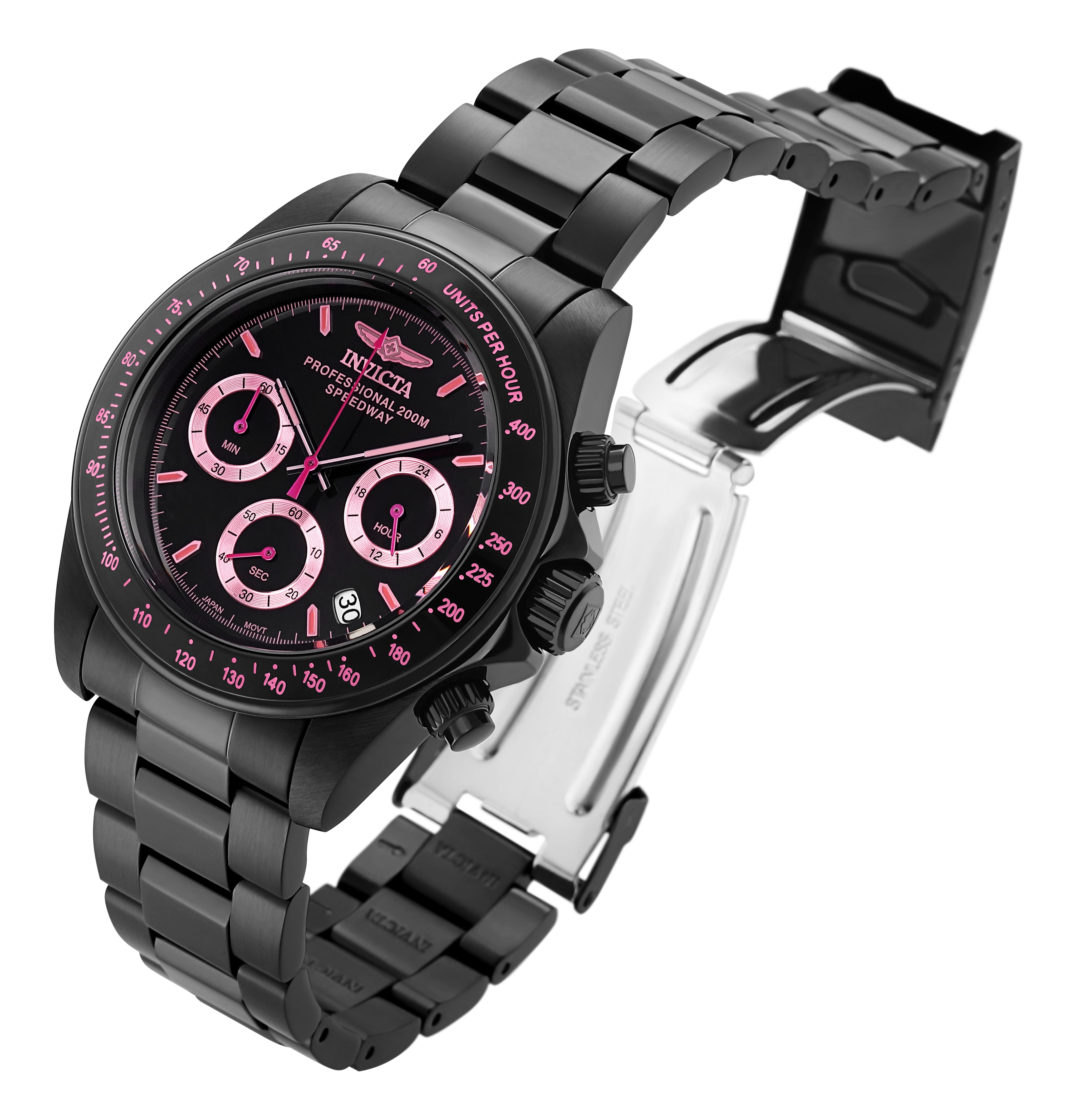 Invicta Speedway Torvane Men's Watch - 39.5mm, Black (27773)