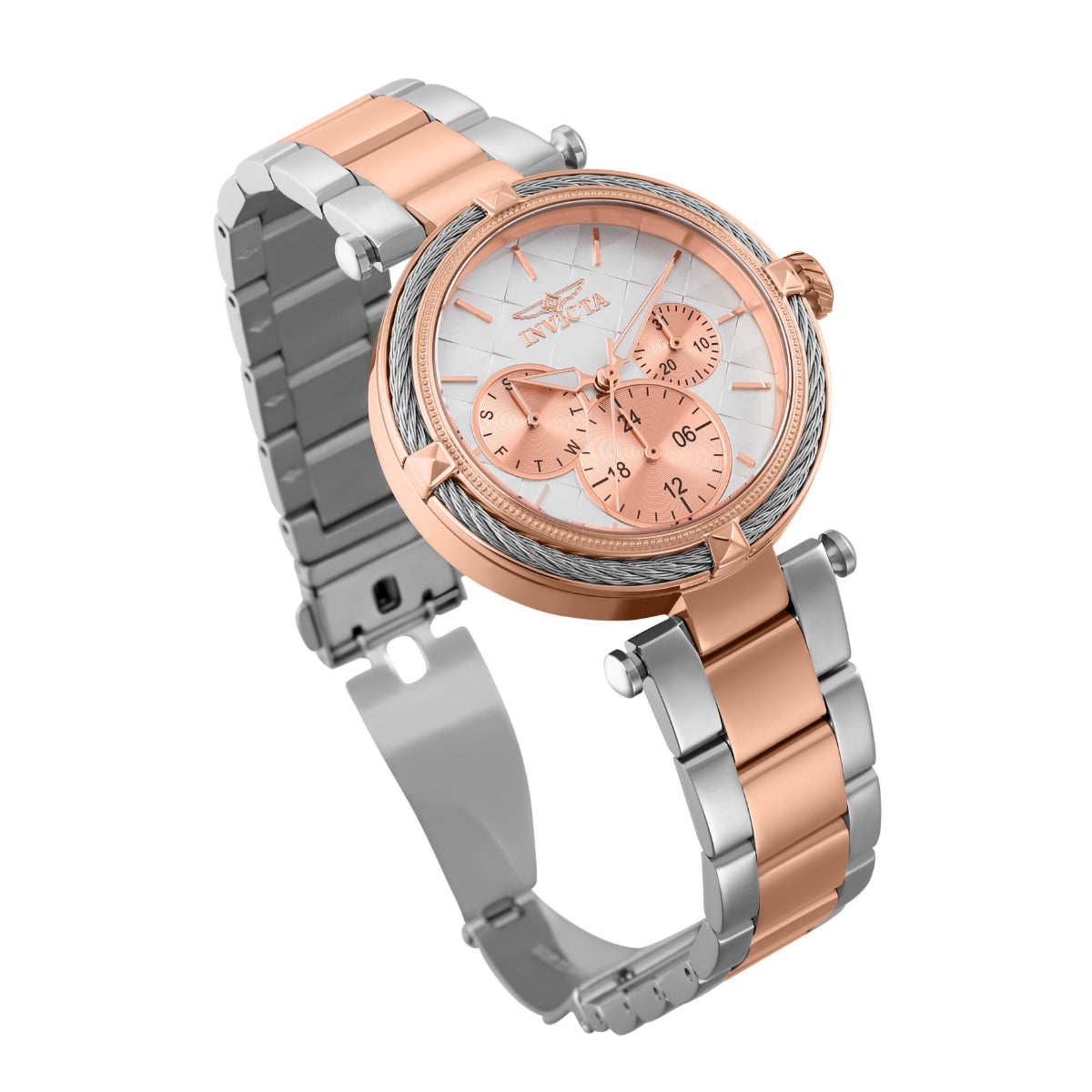Invicta Bolt Latticia Women's Watch - 36.5mm, Steel, Rose Gold (28962)