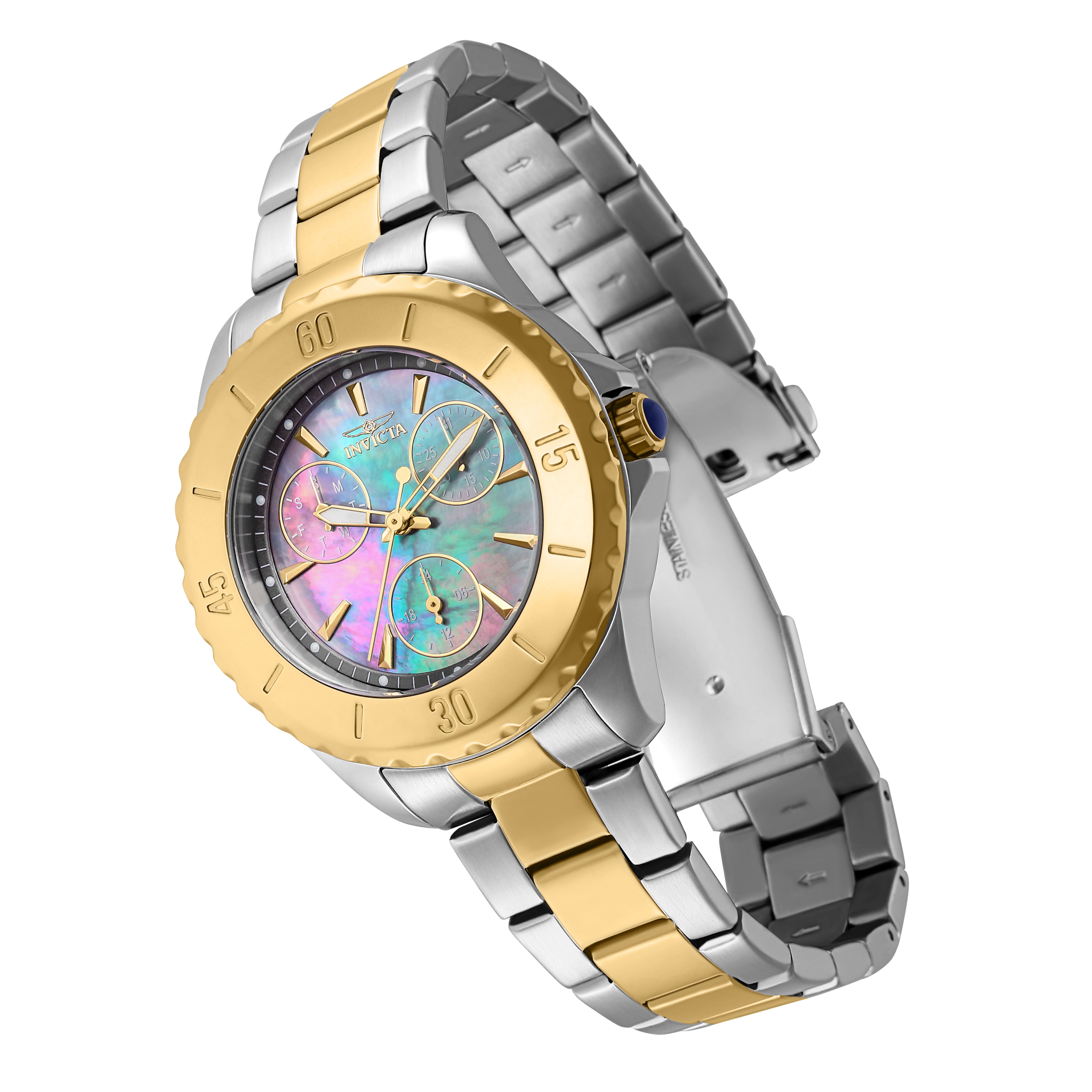 Invicta Angel Altilux Women's Watch - 38mm. Steel. Gold (29112)