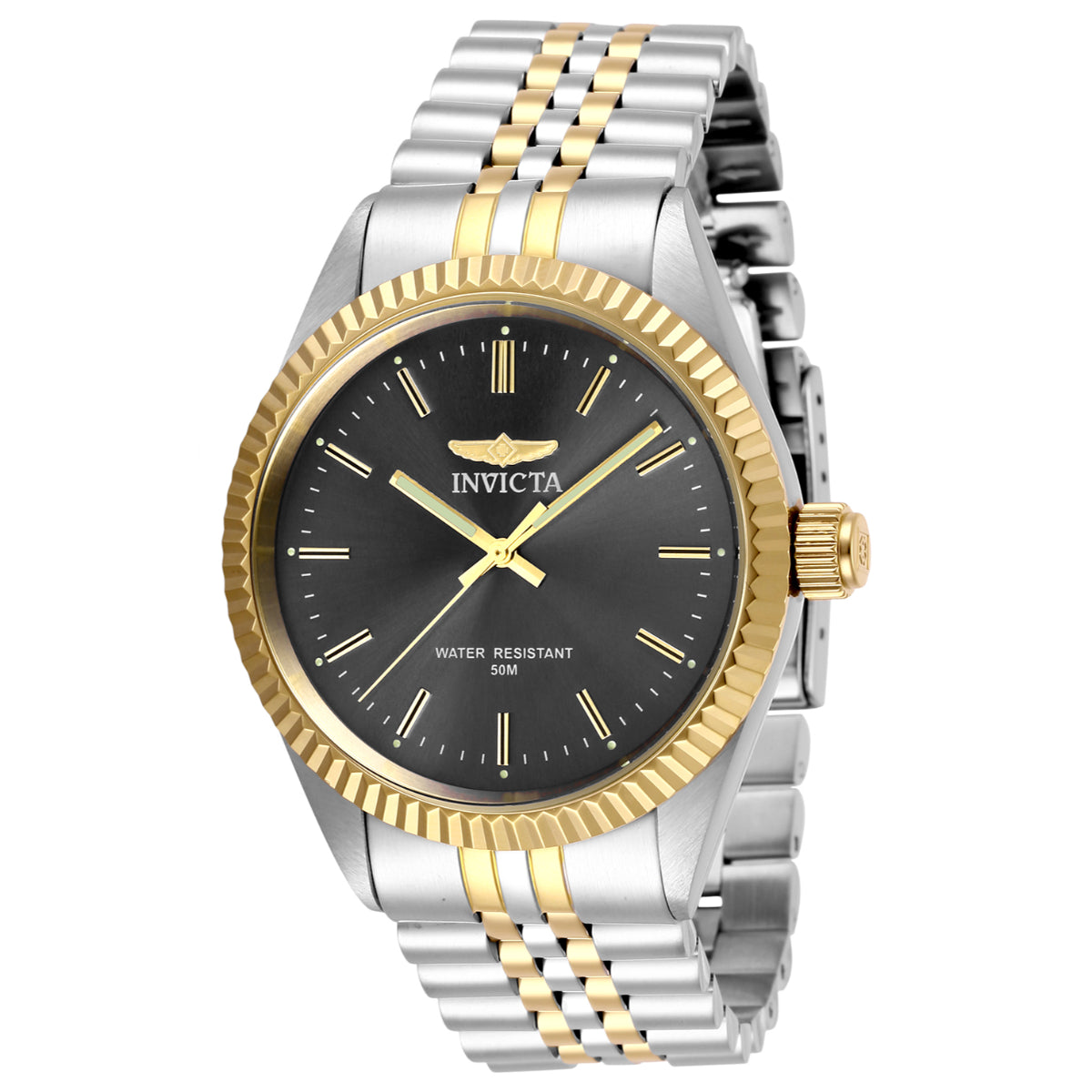 Open Box Invicta Specialty Men's Watch - 43mm, Steel, Gold (AIC-29377)