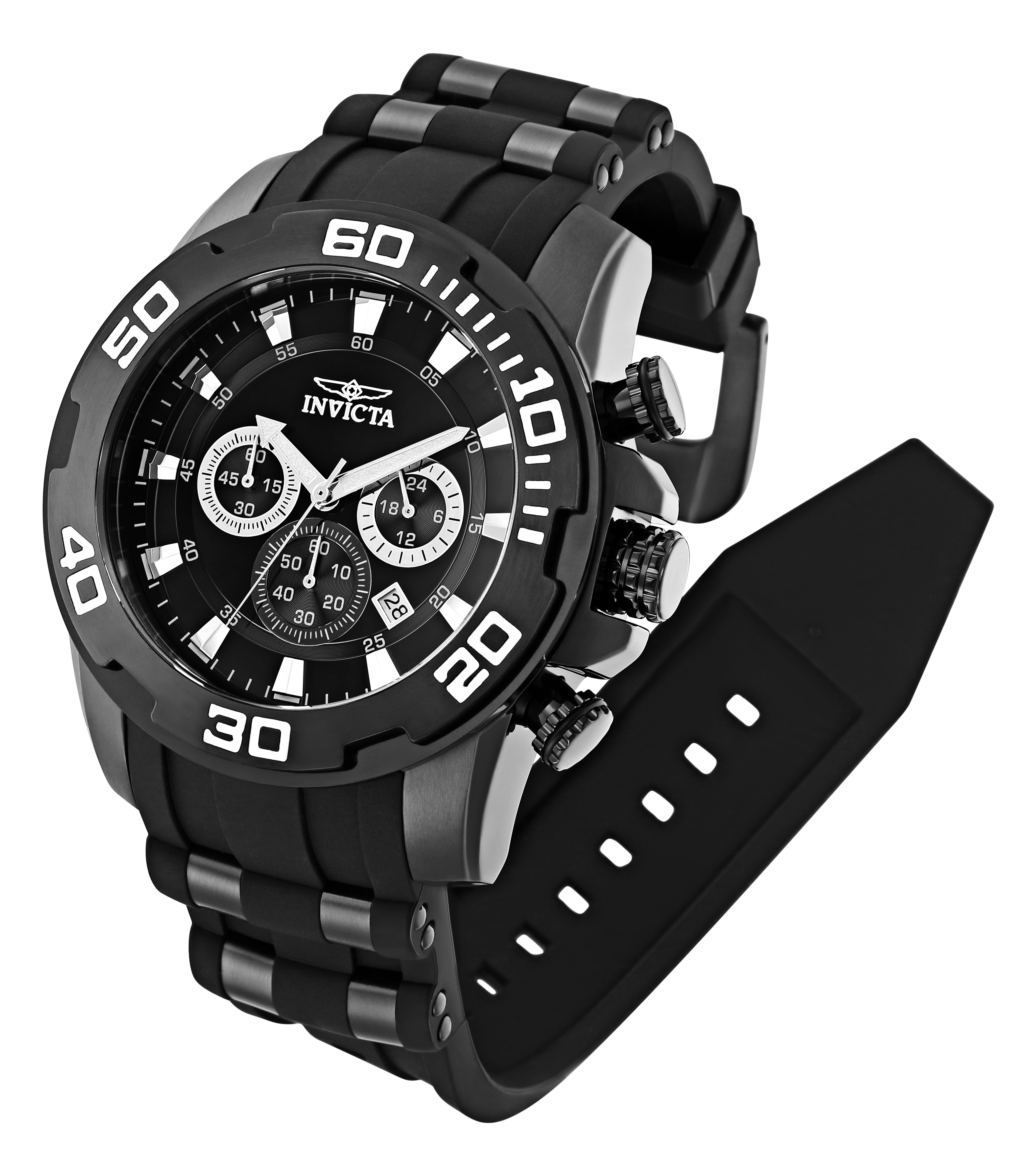 Invicta Pro Diver SCUBA Men's Watch - 50mm, Black (22338)