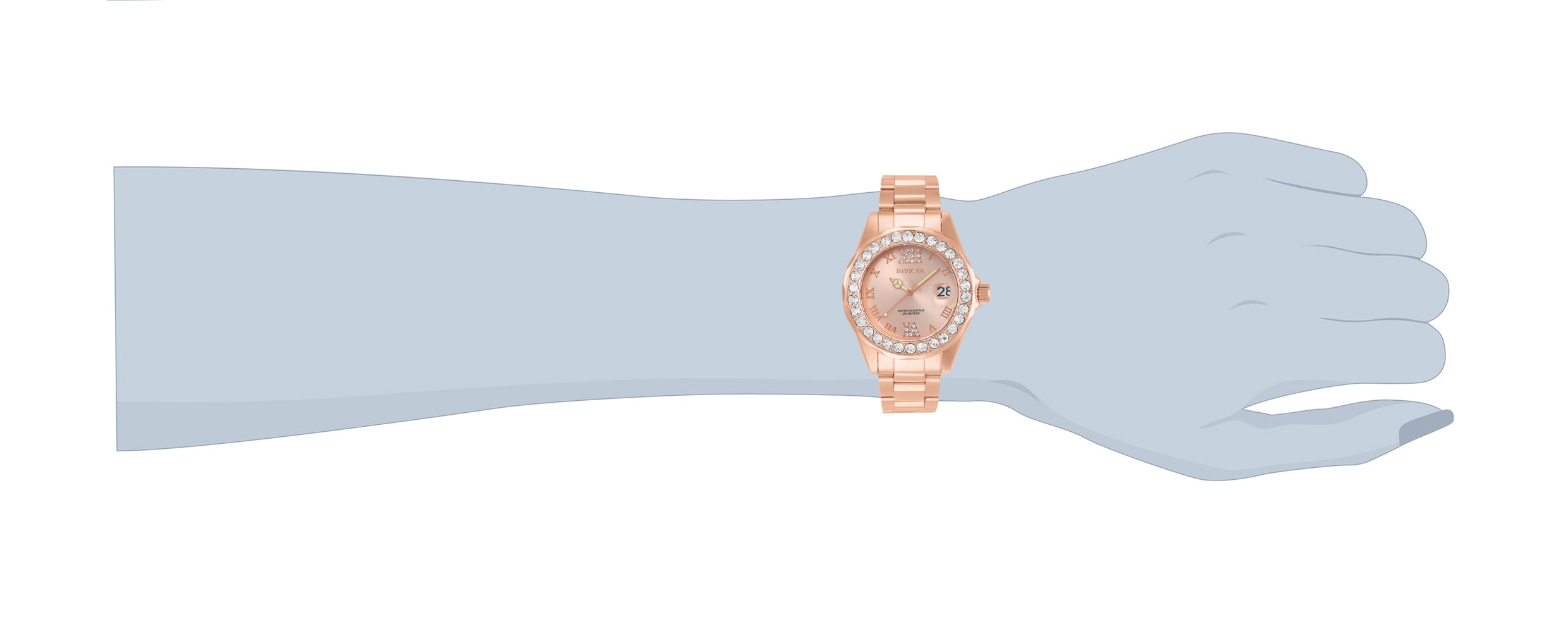 Invicta Pro Diver Velamark Women's Watch - 38mm, Rose Gold (15253)