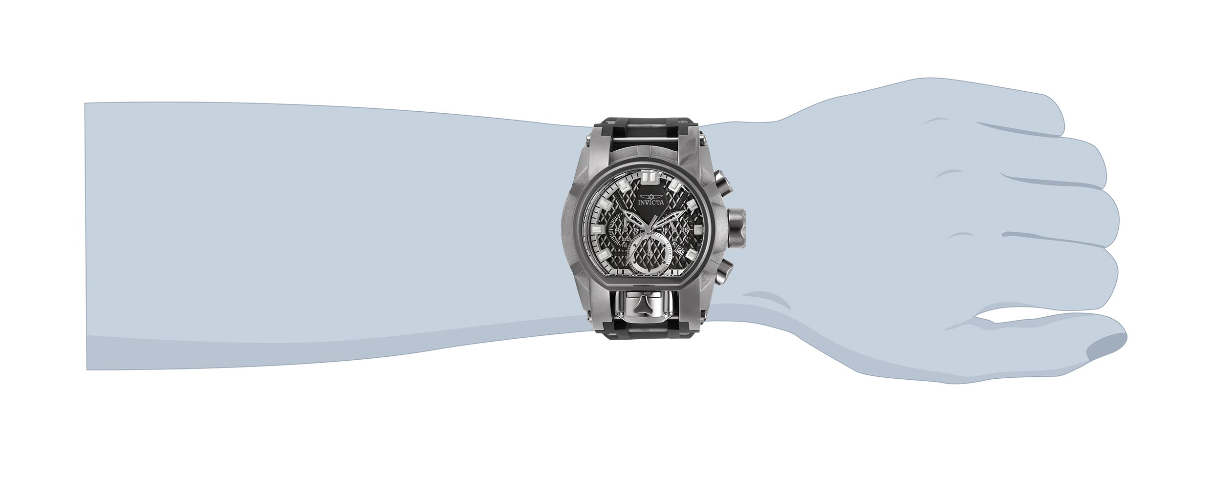 Invicta Bolt Zeus Magnum Men's Watch - 52mm, Black, Titanium (32685)