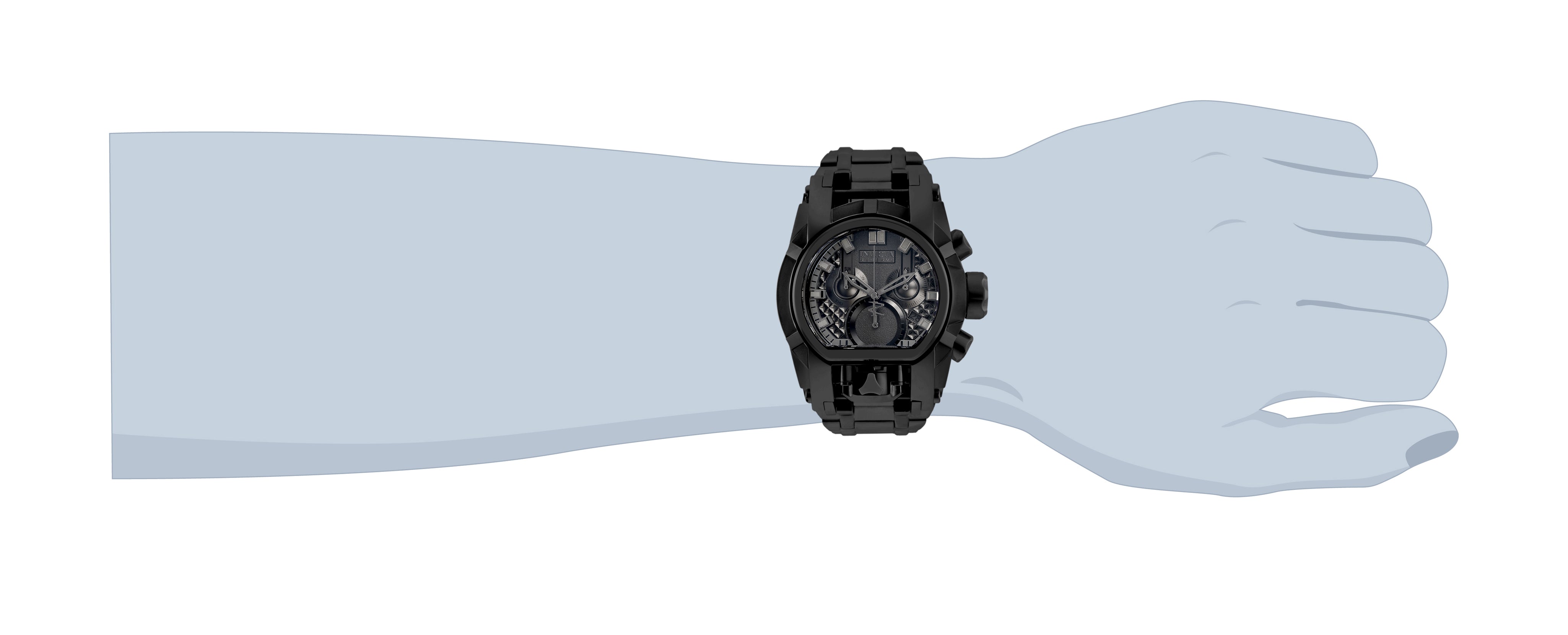 Invicta Reserve Bolt Zeus Magnum Swiss Ronda Z60 Caliber Men's Watch - 52mm, Black (25211)