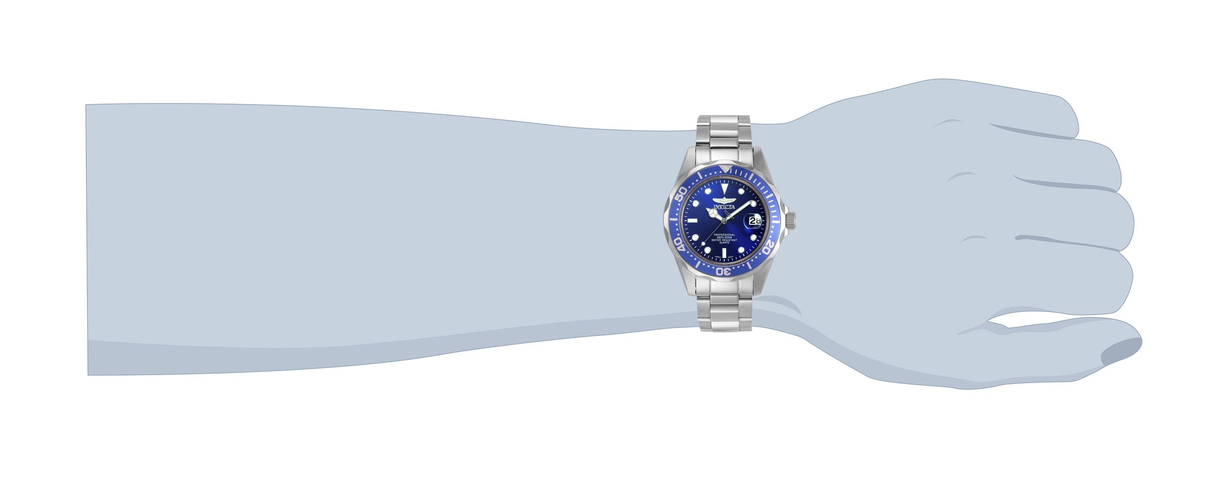 Invicta Pro Diver Men's Watch - 37.5mm, Steel (9204)