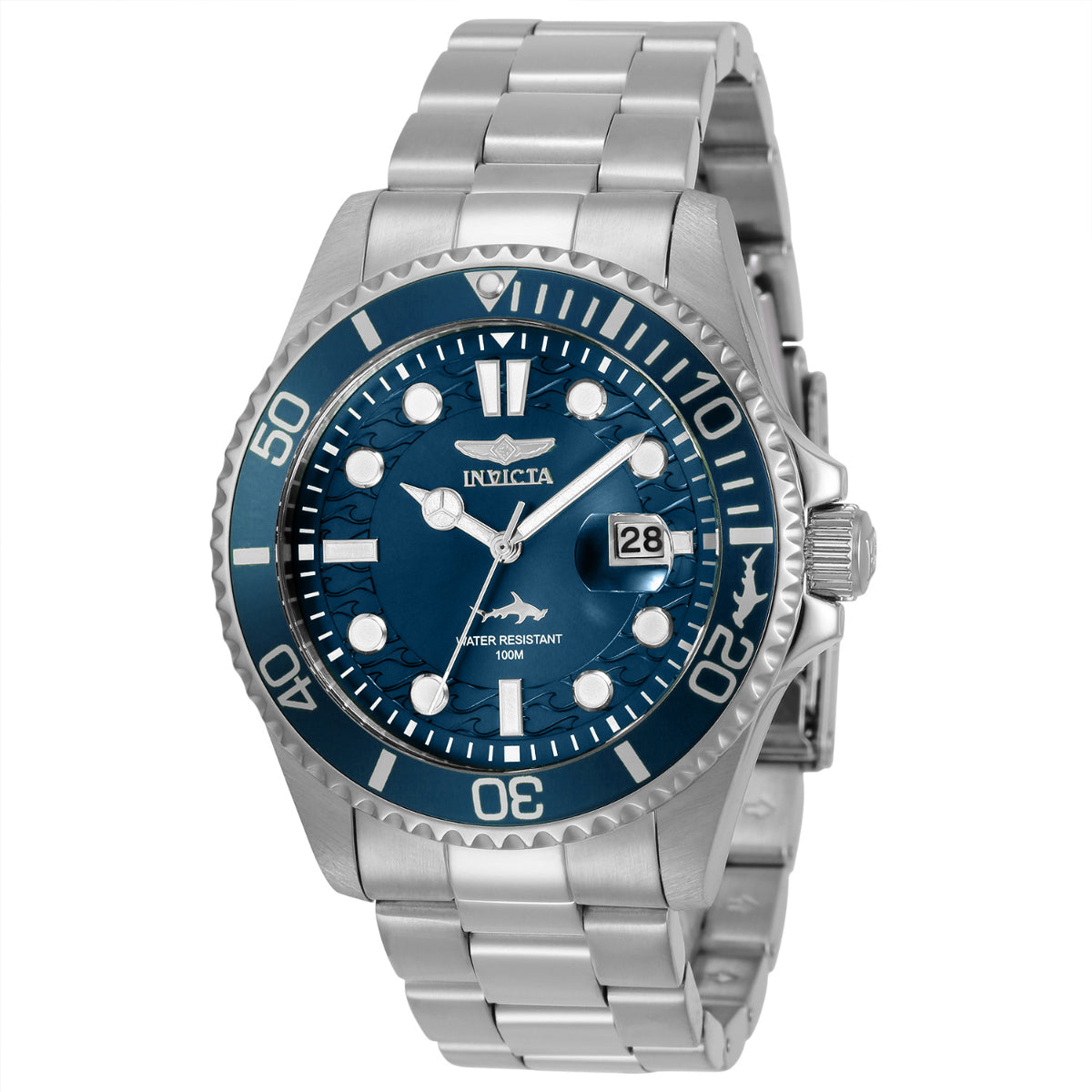 Invicta Pro Diver Currentwave Men's Watch - 43mm. Steel (30019)