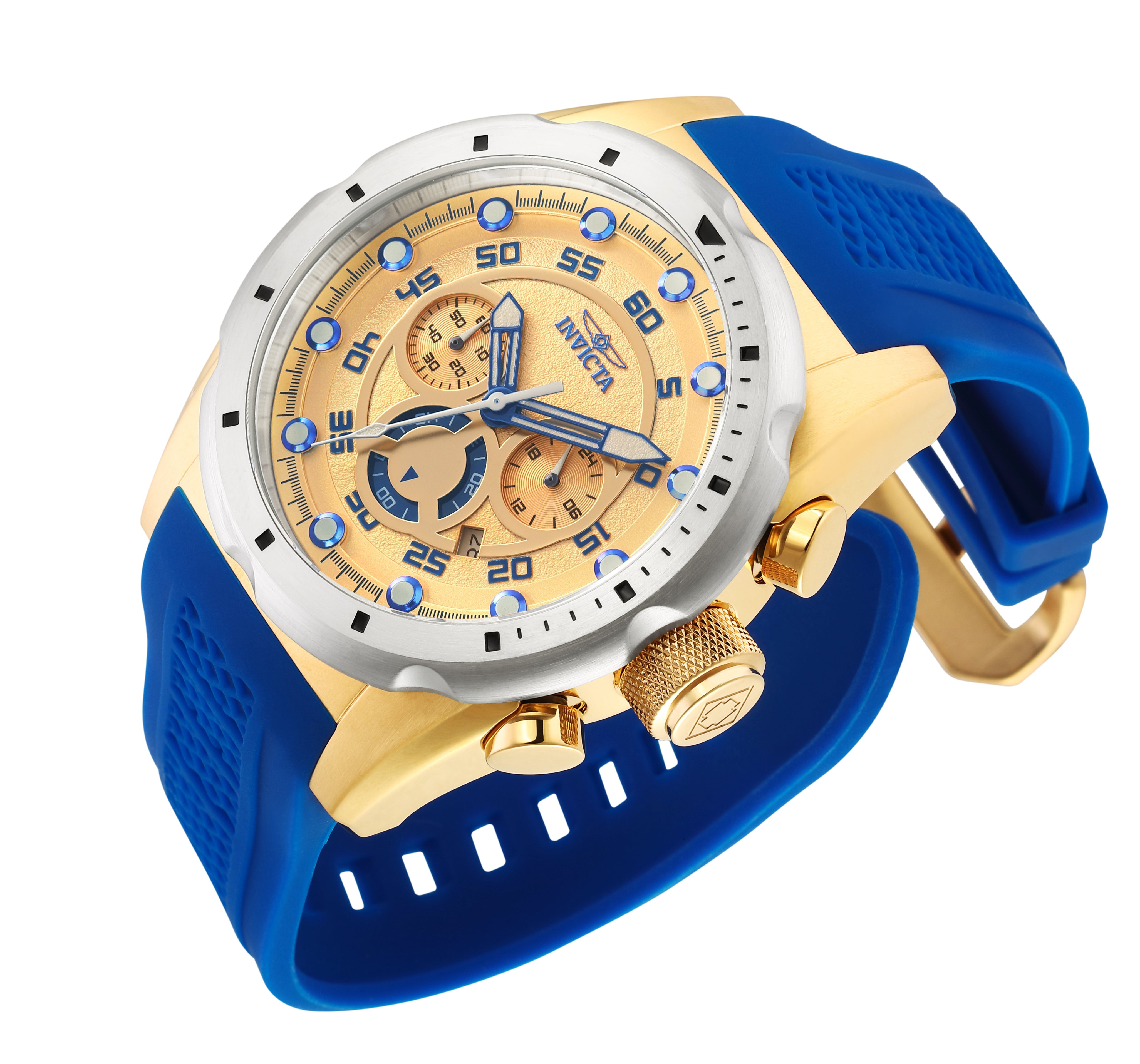 Invicta Speedway Accelix Men's Watch - 50mm, Blue (20307)