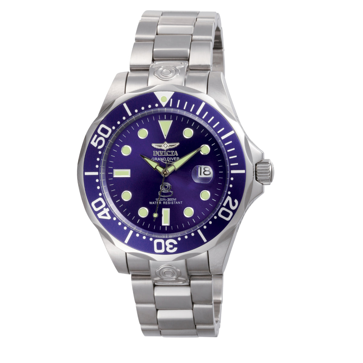 Invicta Grand Diver Deep Garrison Automatic Men's Watch - 47mm. Steel (ZG-3045)