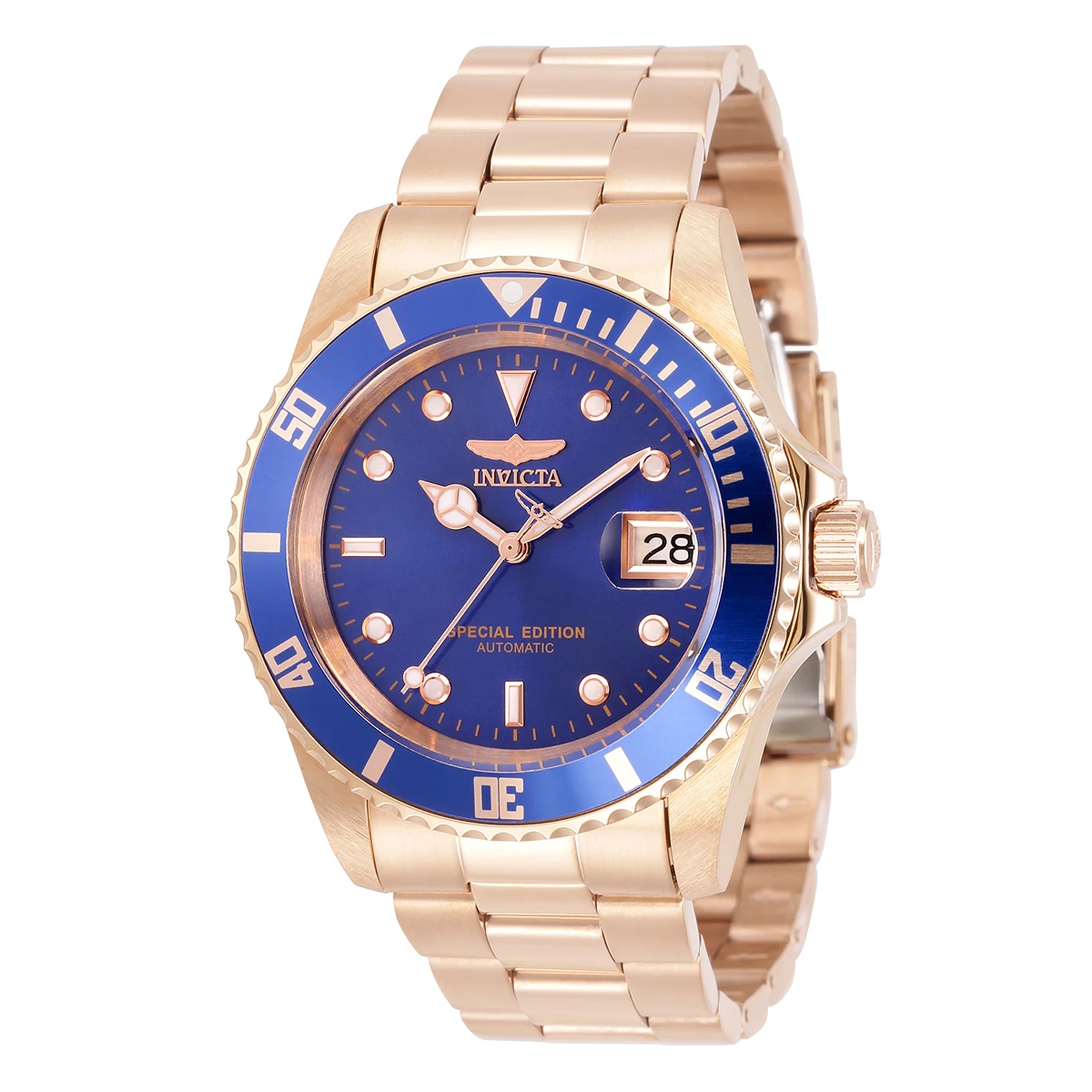 Invicta Pro Diver Navigator Automatic Men's Watch - 42mm. Rose Gold (30601)